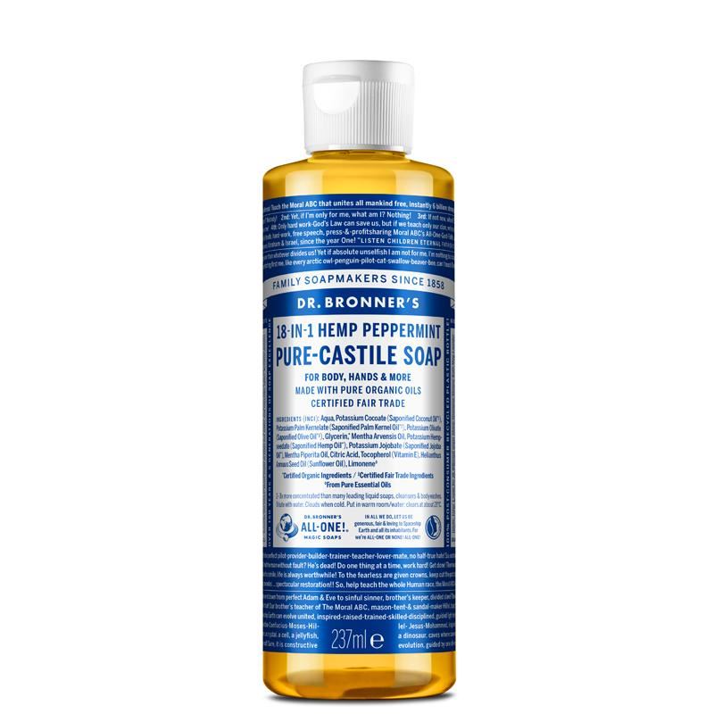 Dr Bronner Organic Moisturising Pure Castile Liquid Soap - All Sizes - Picture 38 of 54
