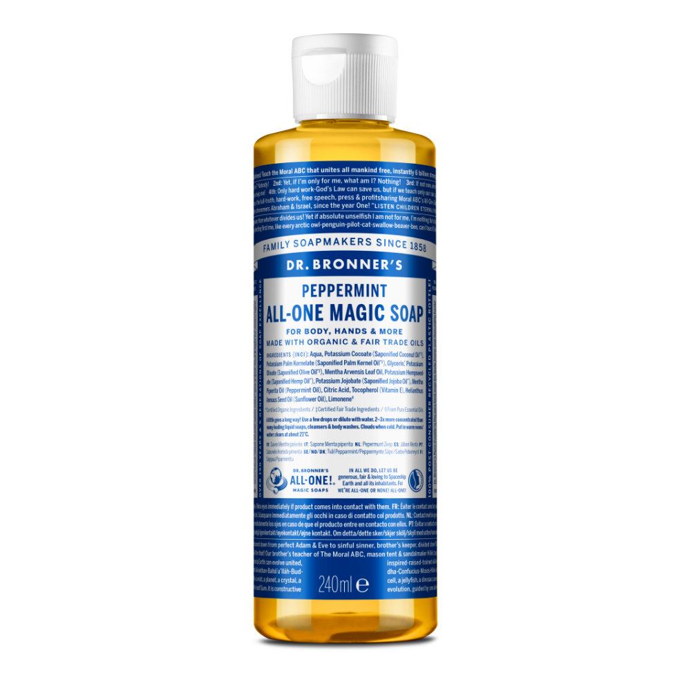 Dr Bronner Organic Moisturising Pure Castile Liquid Soap - All Sizes - Picture 37 of 54
