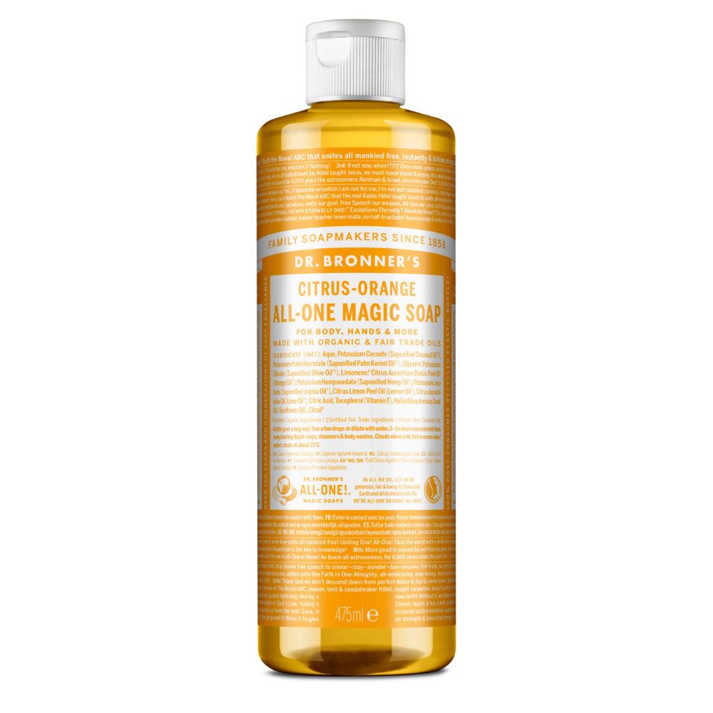 Dr Bronner Organic Moisturising Pure Castile Liquid Soap - All Sizes - Picture 21 of 54