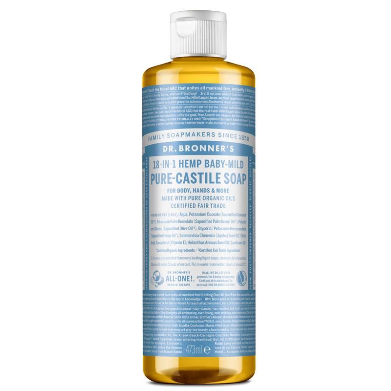 Dr Bronner Organic Moisturising Pure Castile Liquid Soap - All Sizes - Picture 13 of 54