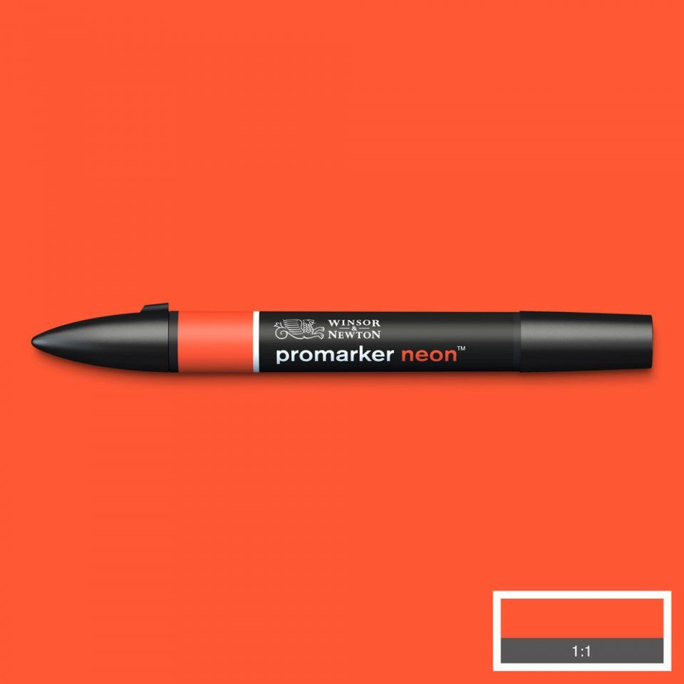 Winsor & Newton Designers Promarker Neon Twin Tip Graphics - All Shades - Picture 6 of 7