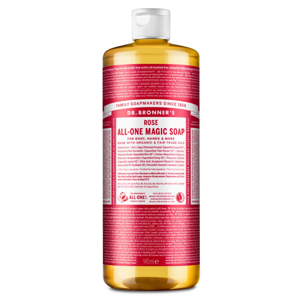 Dr Bronner Organic Moisturising Pure Castile Liquid Soap - All Sizes - Picture 53 of 54