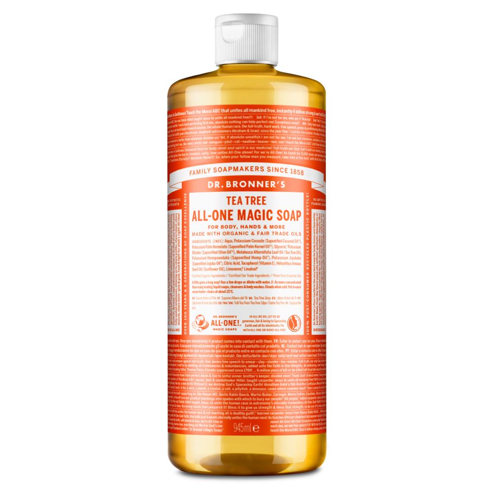 Dr Bronner Organic Moisturising Pure Castile Liquid Soap - All Sizes - Picture 35 of 54