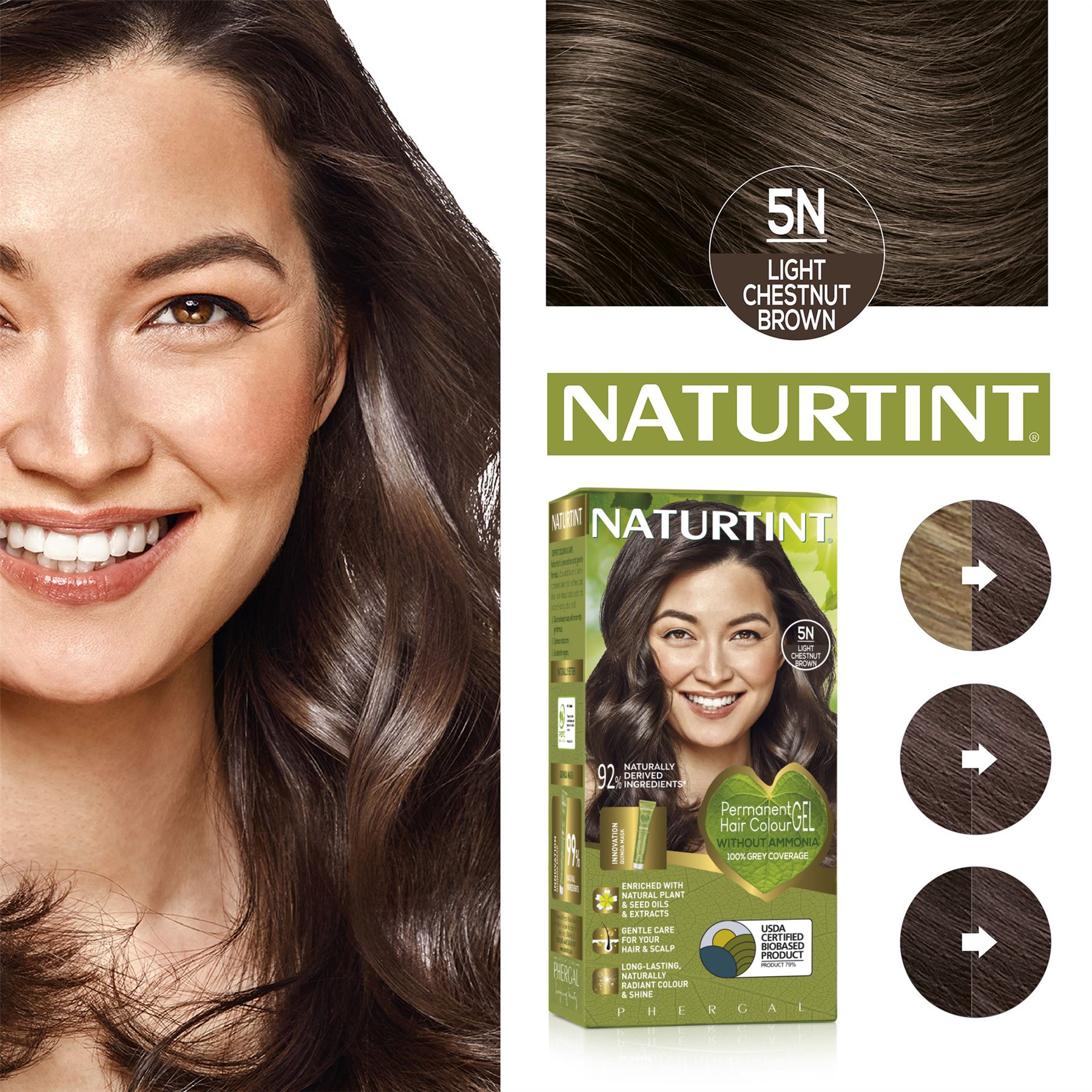 Naturtint Permanent Hair Colour, Plant Enriched, Ammonia Free, Vegan-All Shades - Picture 37 of 81