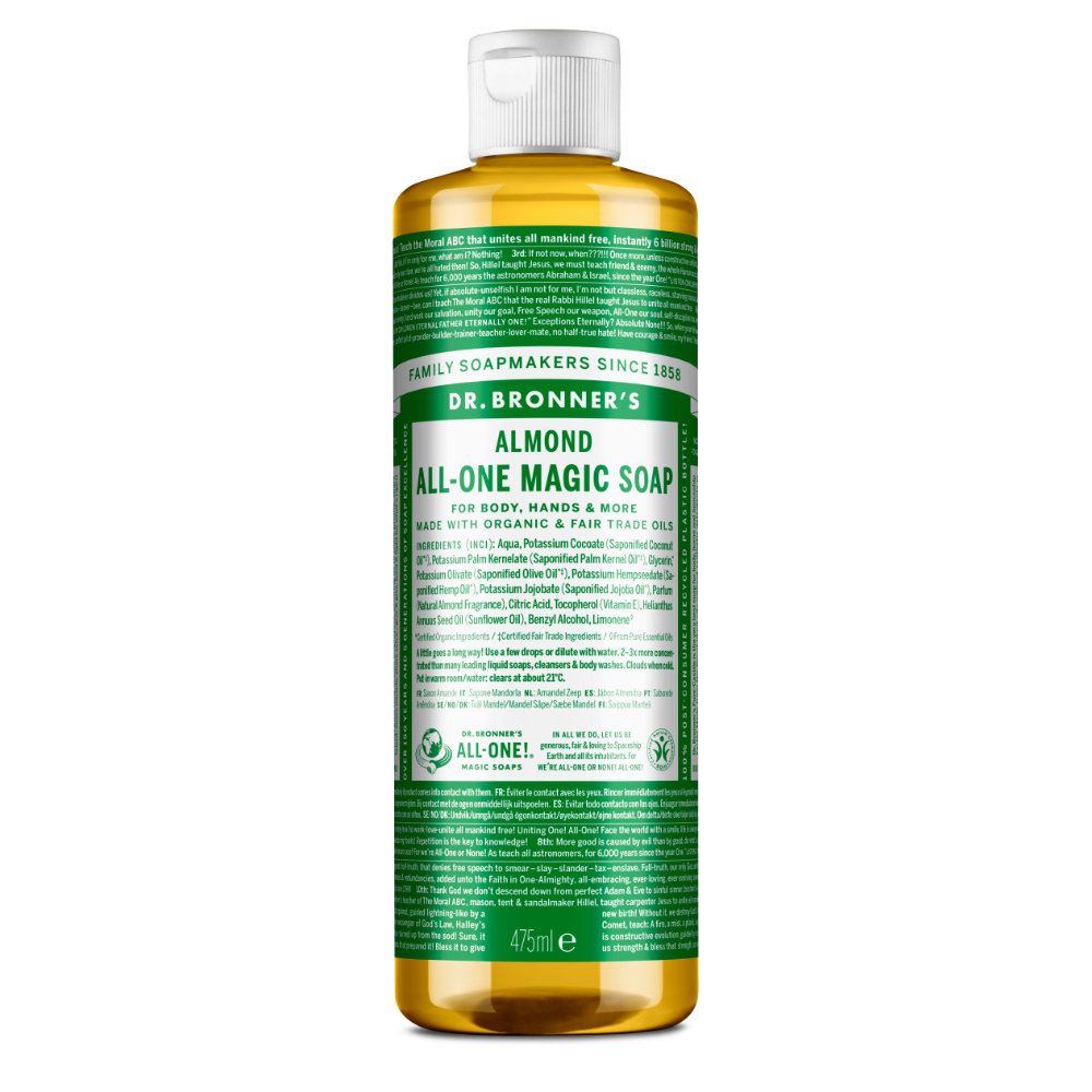 Dr Bronner Organic Moisturising Pure Castile Liquid Soap - All Sizes - Picture 6 of 54