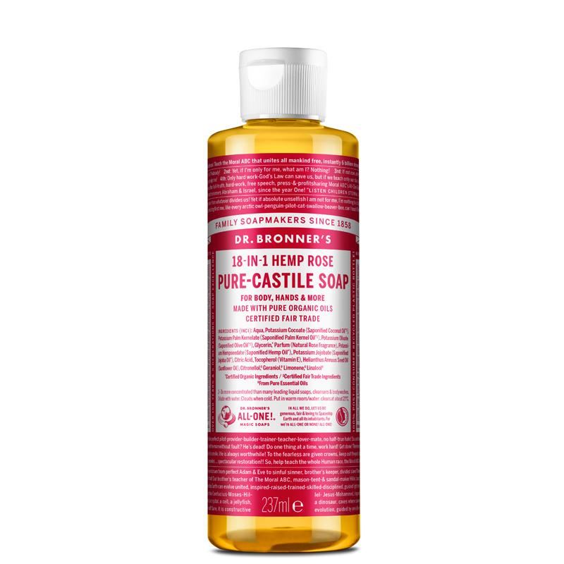 Dr Bronner Organic Moisturising Pure Castile Liquid Soap - All Sizes - Picture 44 of 54