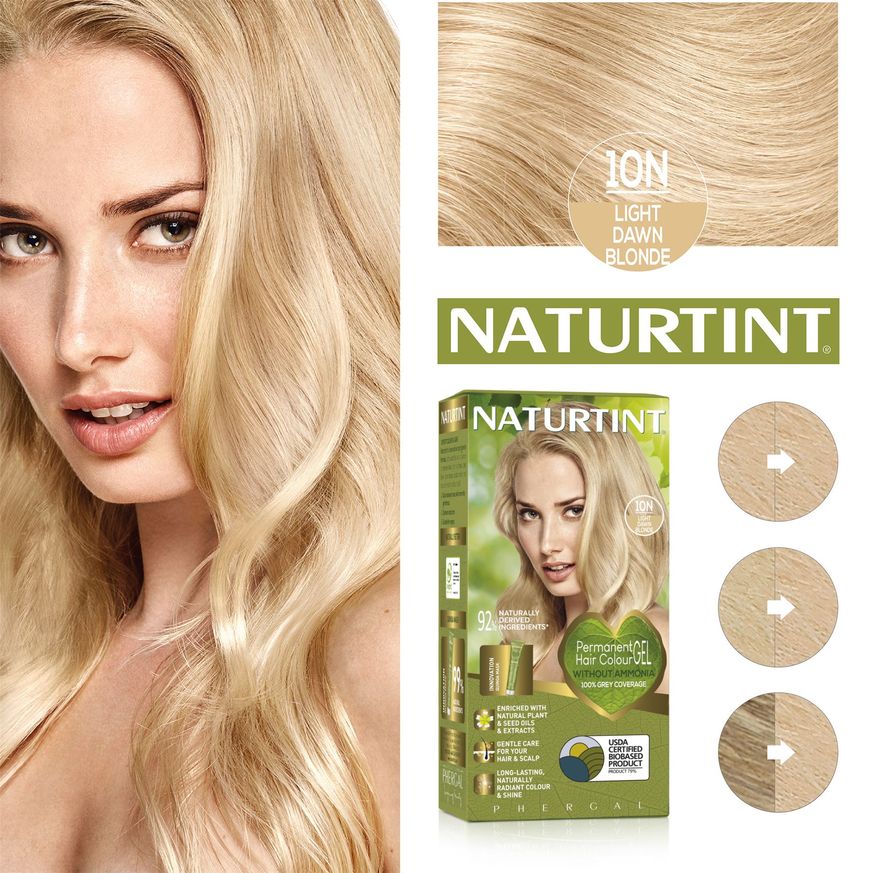 Naturtint Permanent Hair Colour, Plant Enriched, Ammonia Free, Vegan-All Shades - Picture 79 of 81