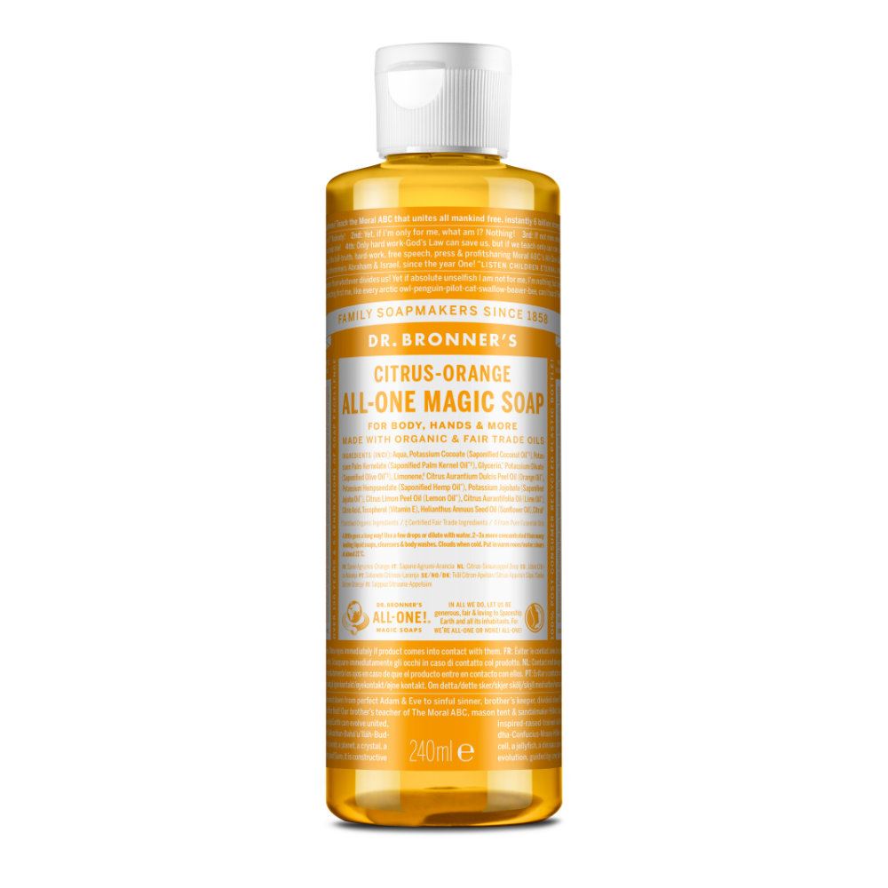 Dr Bronner Organic Moisturising Pure Castile Liquid Soap - All Sizes - Picture 19 of 54