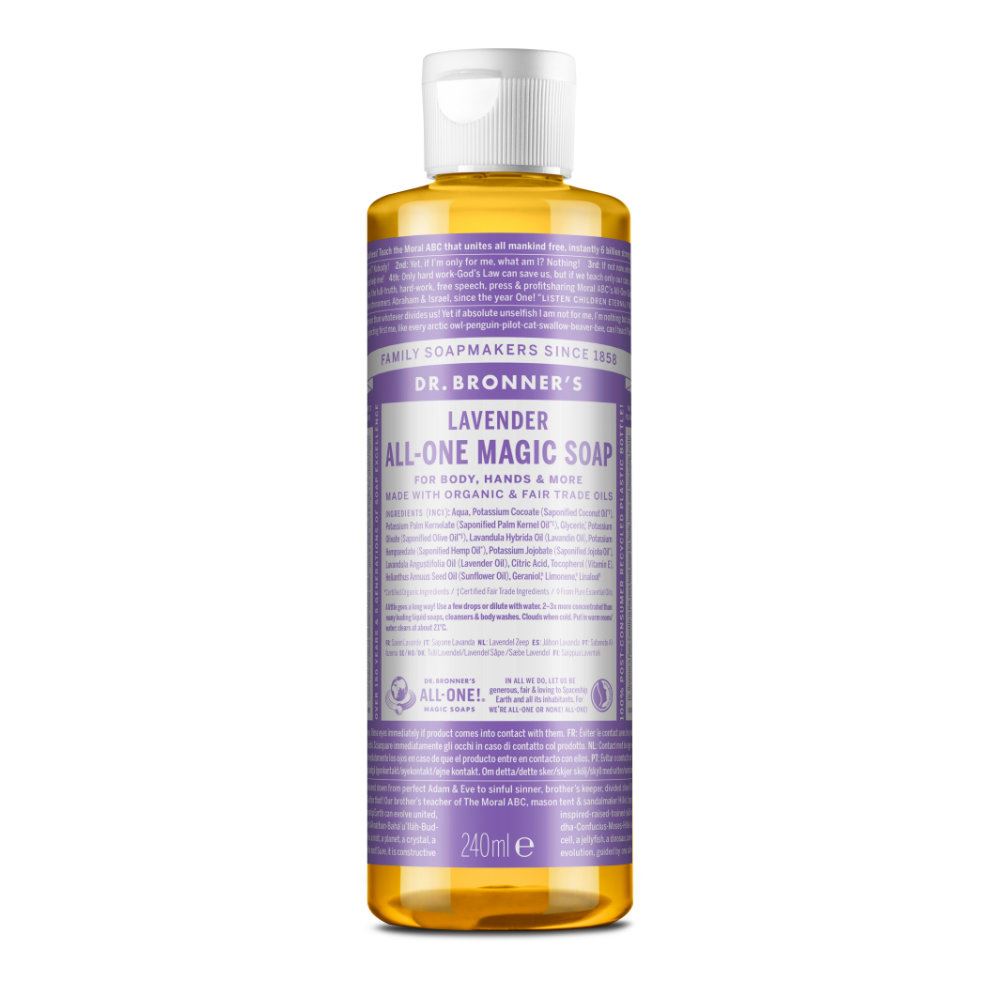 Dr Bronner Organic Moisturising Pure Castile Liquid Soap - All Sizes - Picture 31 of 54