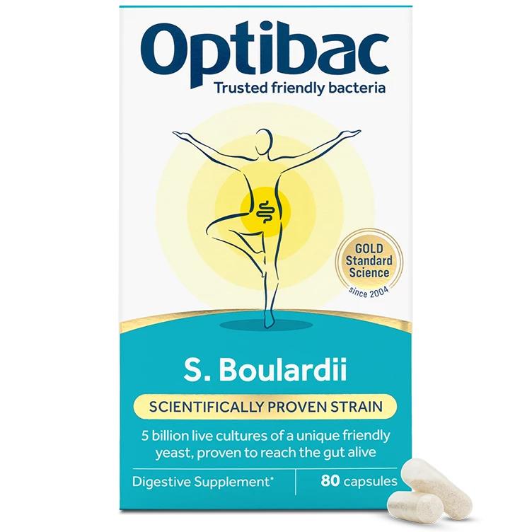 OptiBac Probiotics | Saccharomyces Boulardii | 16 - 80 Capsules - Picture 7 of 8