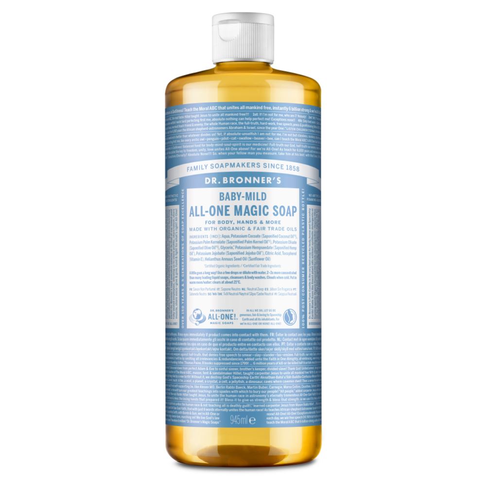 Dr Bronner Organic Moisturising Pure Castile Liquid Soap - All Sizes - Picture 14 of 54