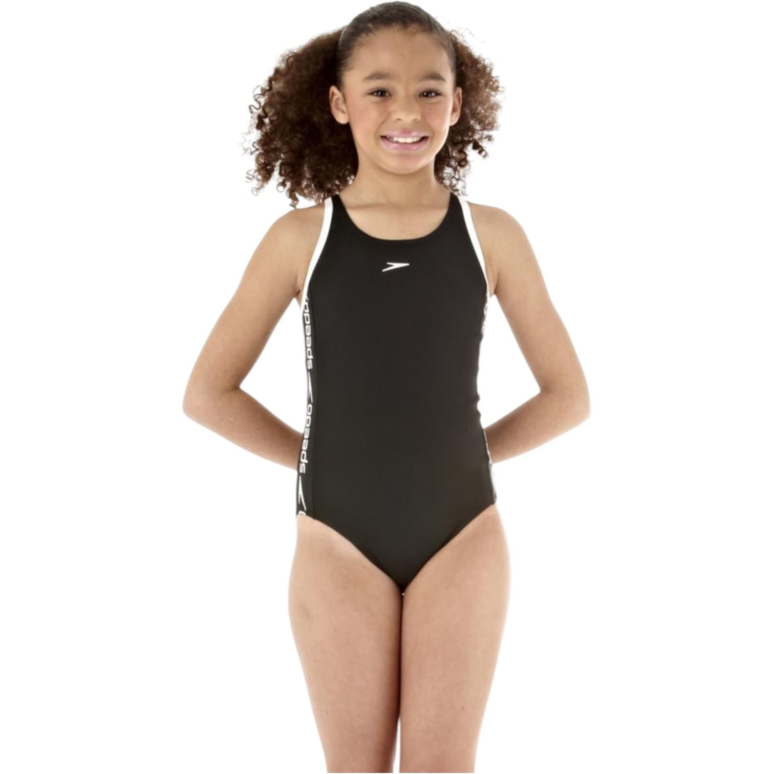 Speedo Kinder Junior Jungen Mädchen Strandmode Sommermode Bademode Schwimmen Badeanzug - Bild 8 von 49