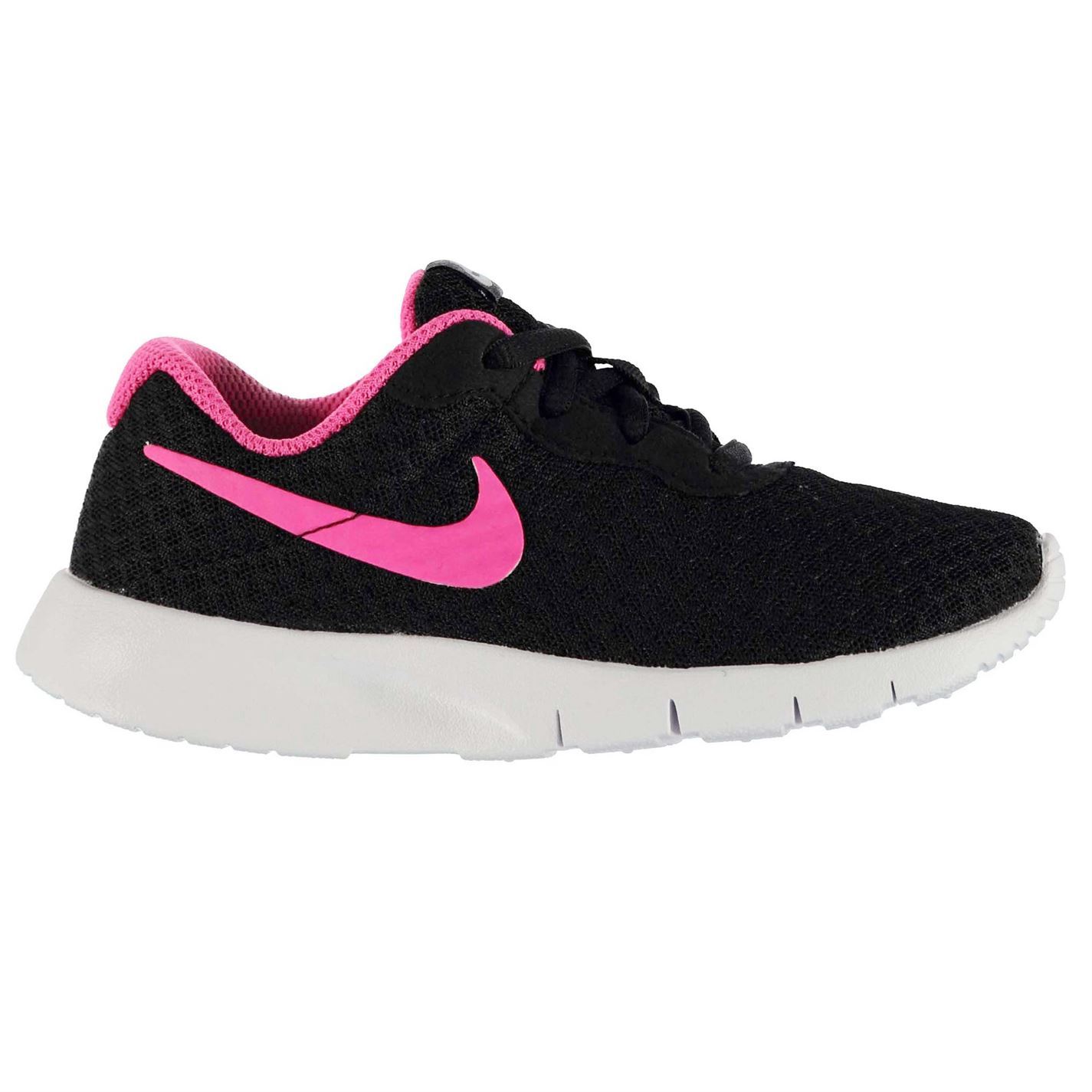 nike tanjun girls trainers white