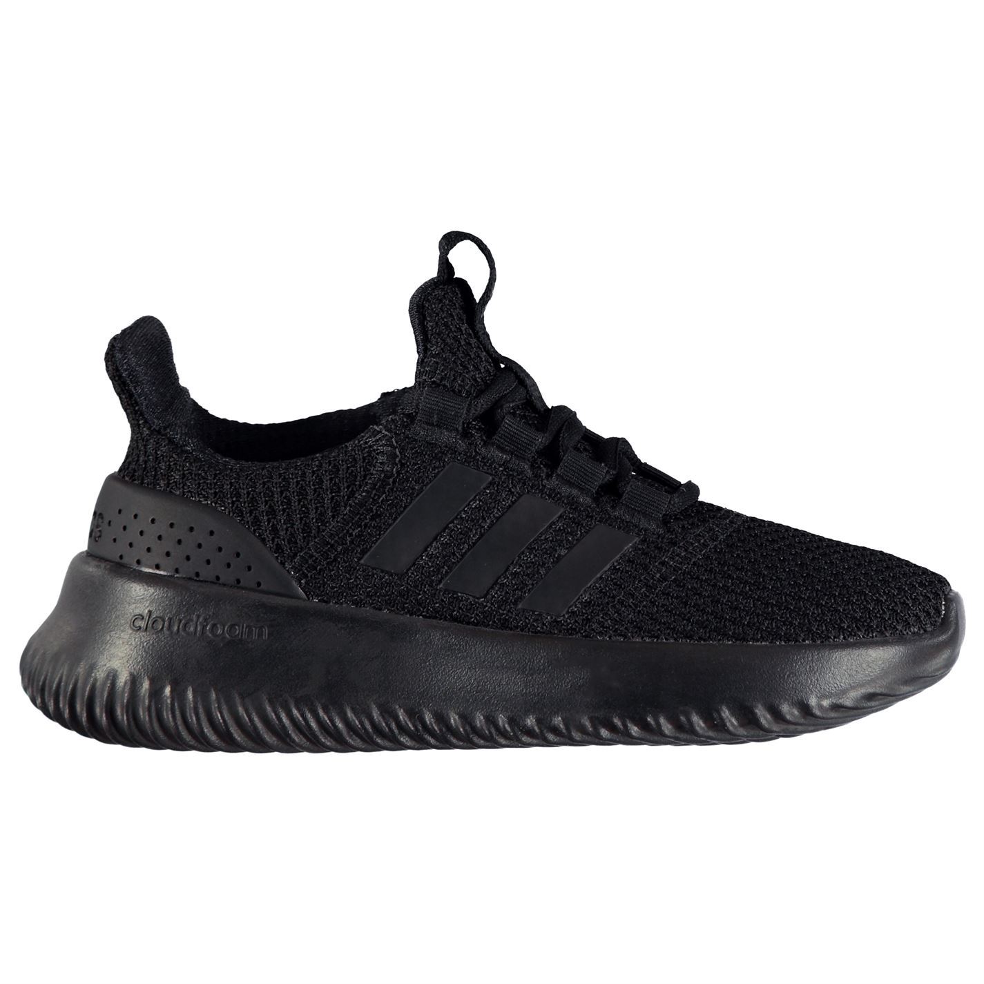 black adidas childrens trainers