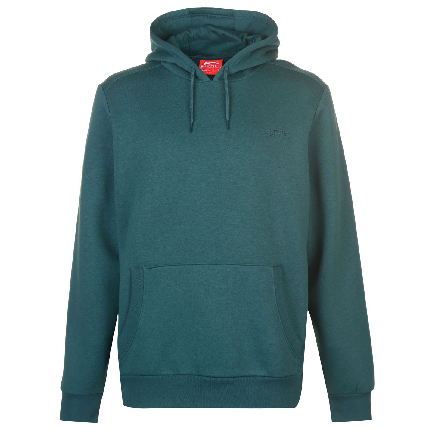 Slazenger Fleece Lined Pullover Hoody Mens Hoodie Sweatshirt Sweater ...