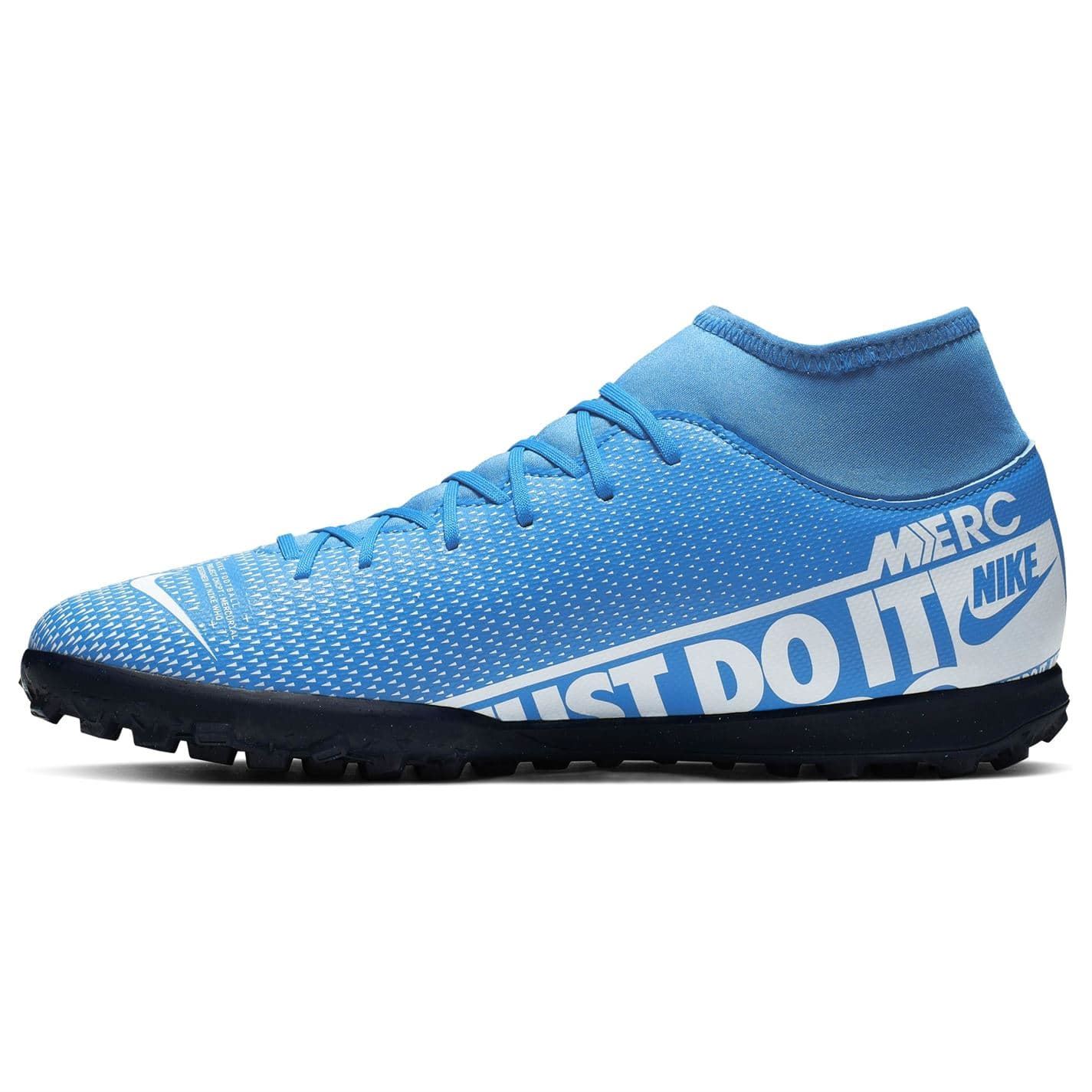 botas de futbol nike mercurial azules