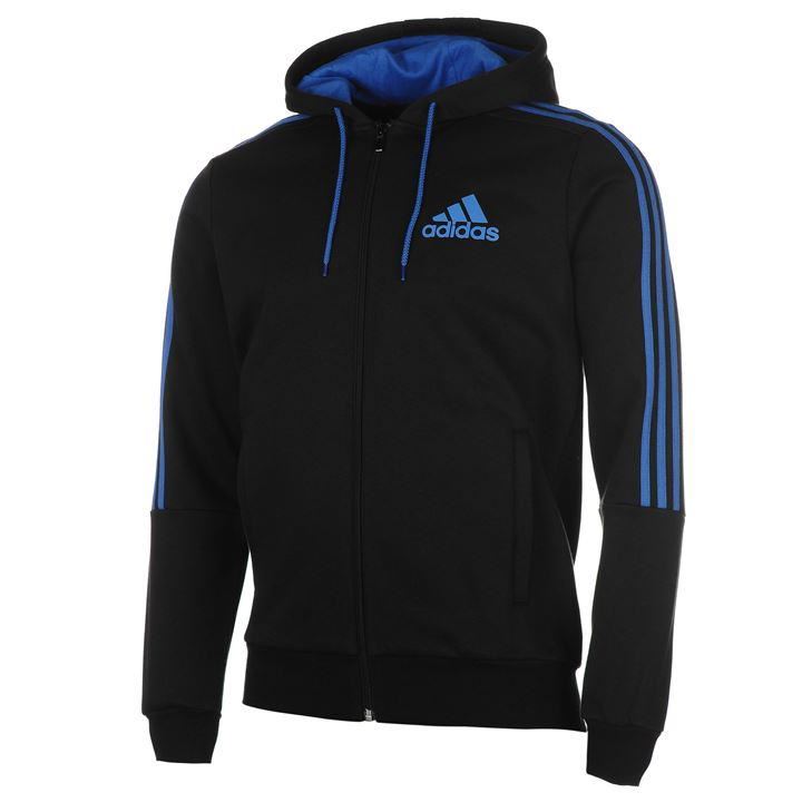 black and blue adidas hoodie