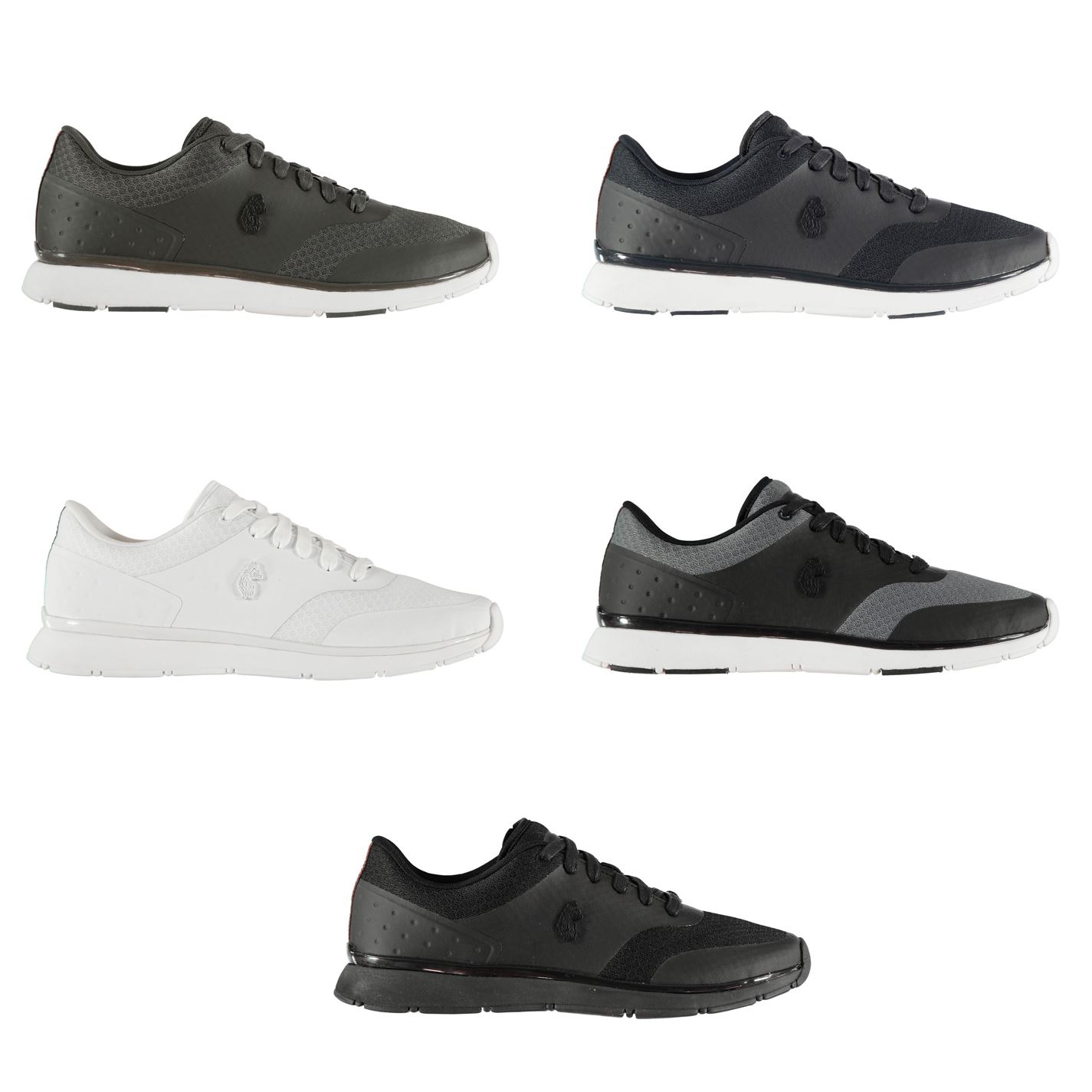 luke black trainers