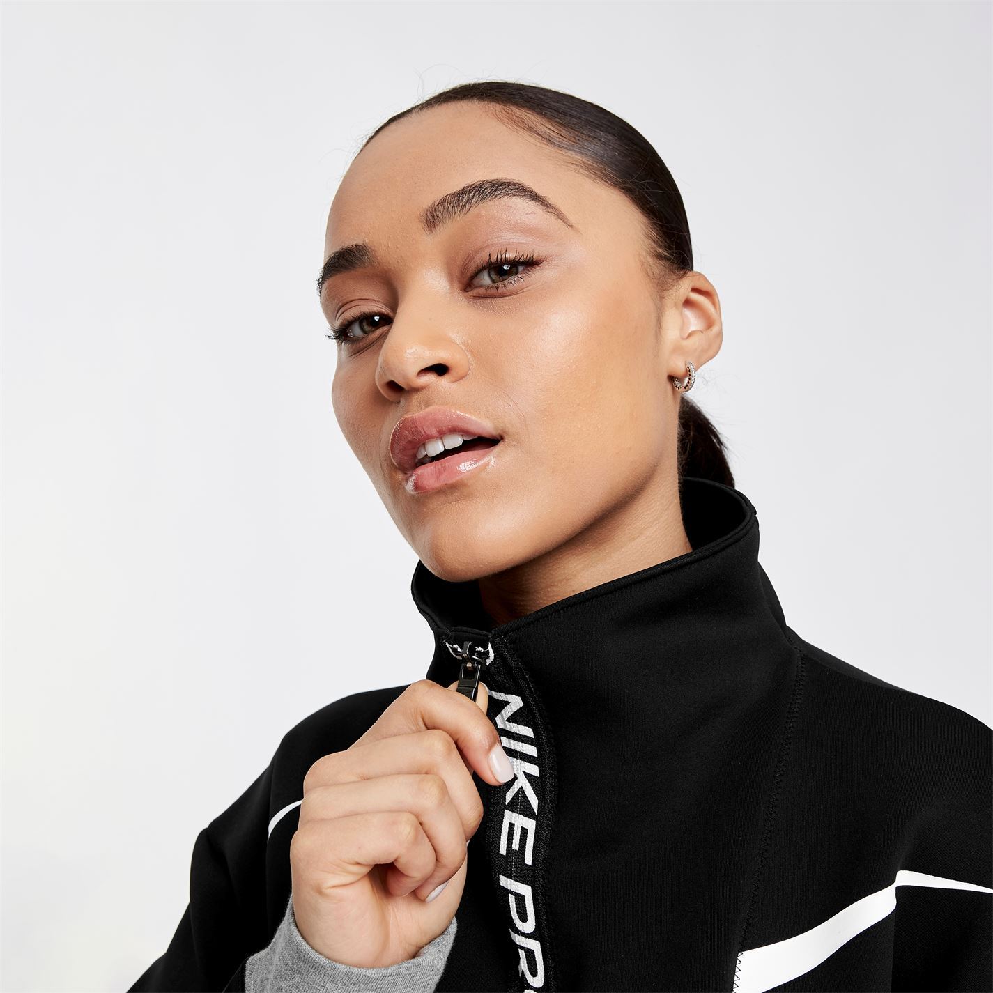 nike half zip fleece womens