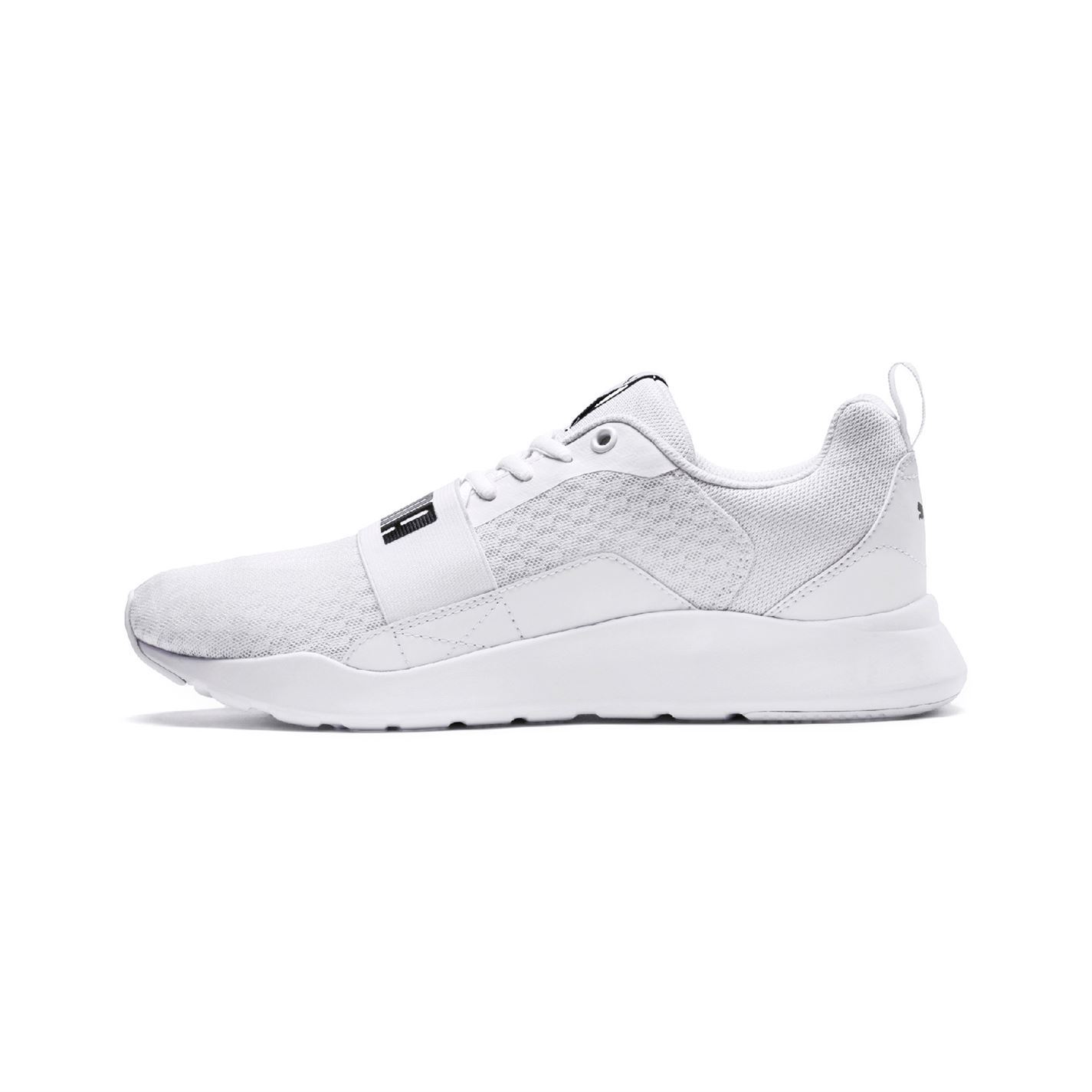 mens white gym trainers