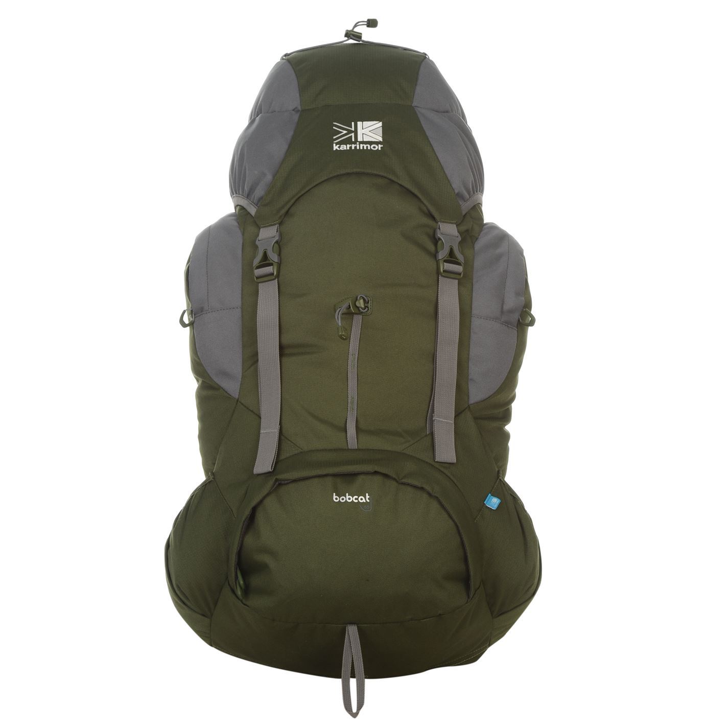 Karrimor Bobcat 65 Litre Rucksack Olive Outdoors Bag Backpack Knapsack