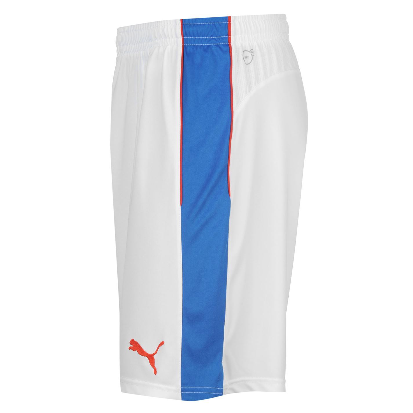 Puma Glasgow Rangers Home Shorts 2017 2018 Mens White Football Soccer