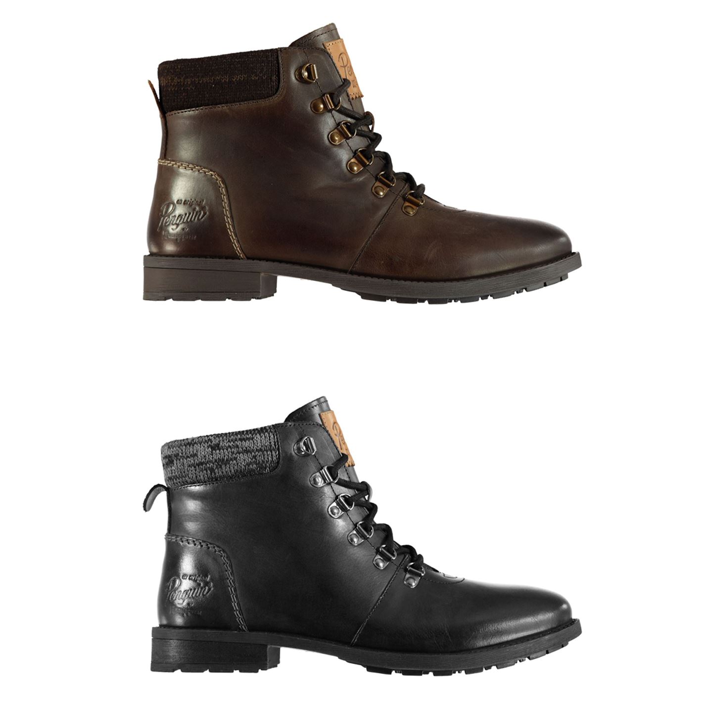 Original Penguin Mens Lex Shiitake Brown Chukkas Boots Boots 8