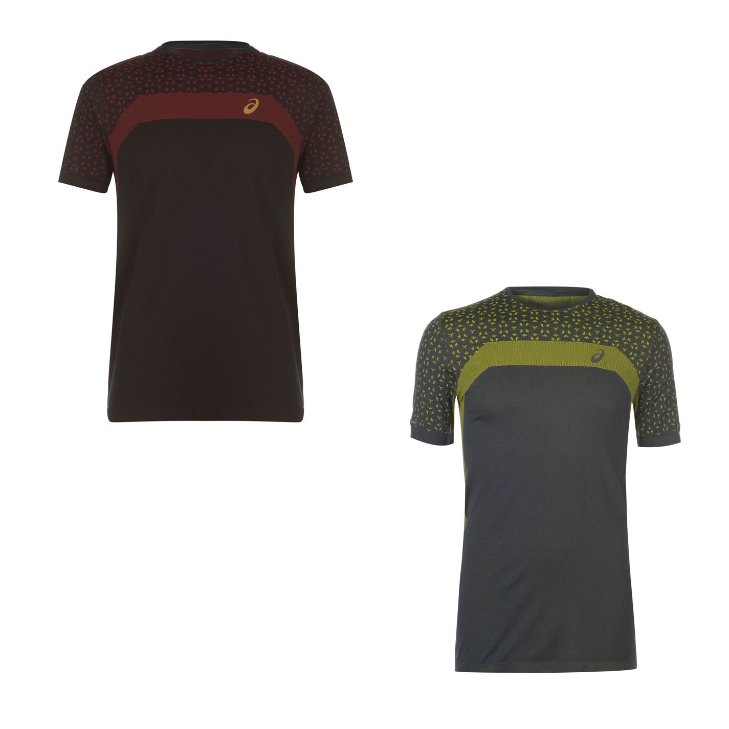 asics t shirt homme rouge