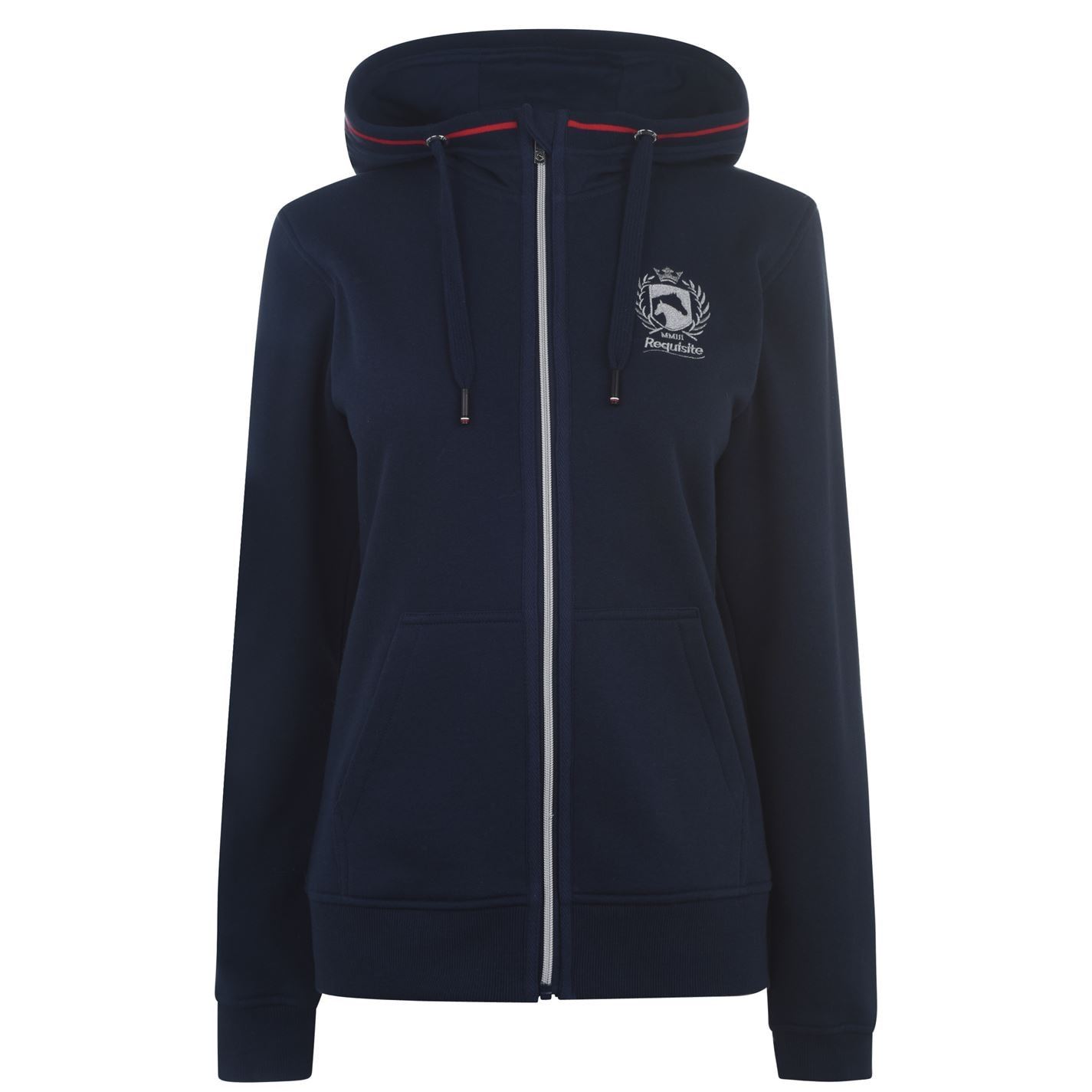 ladies navy hoody