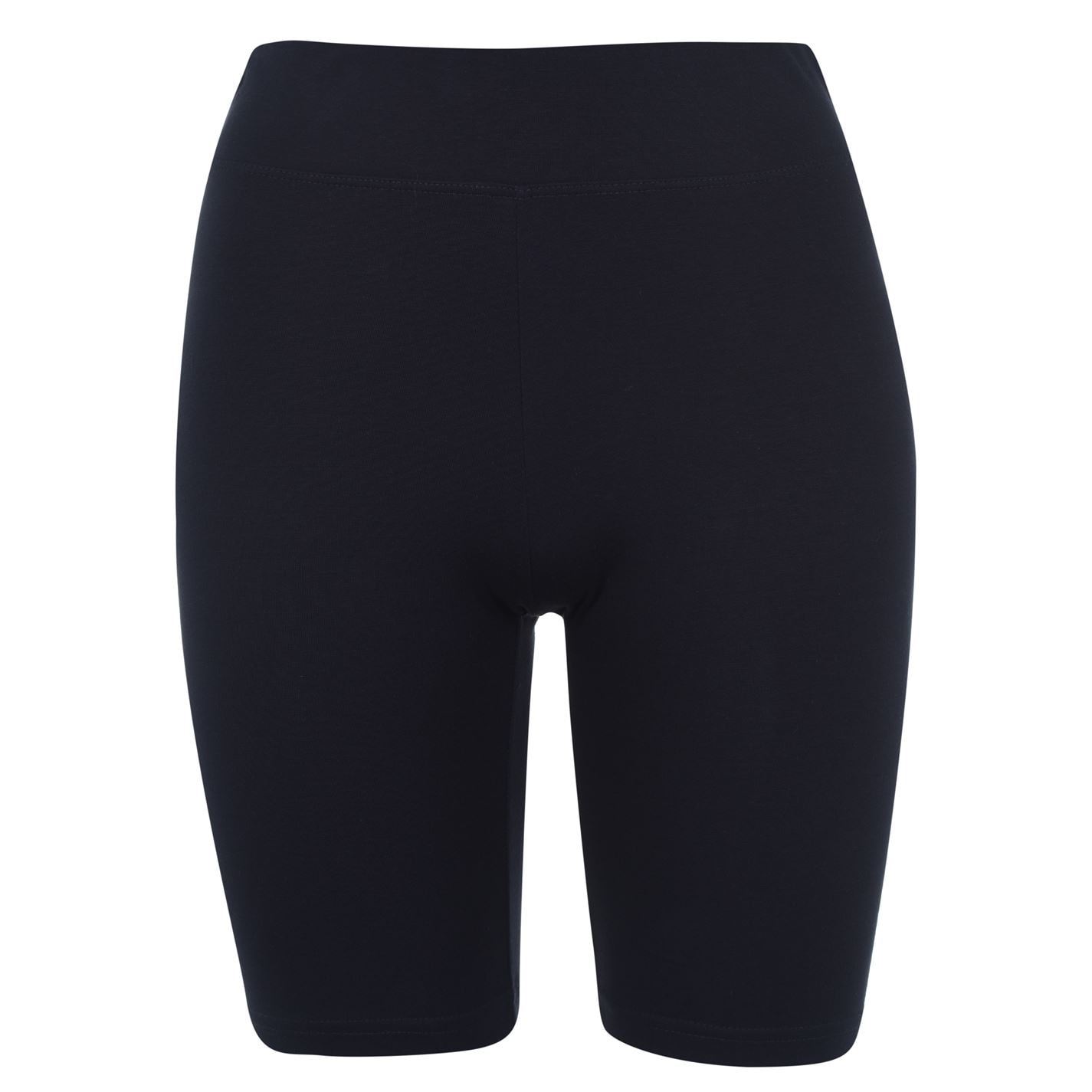 black high waisted cycling shorts