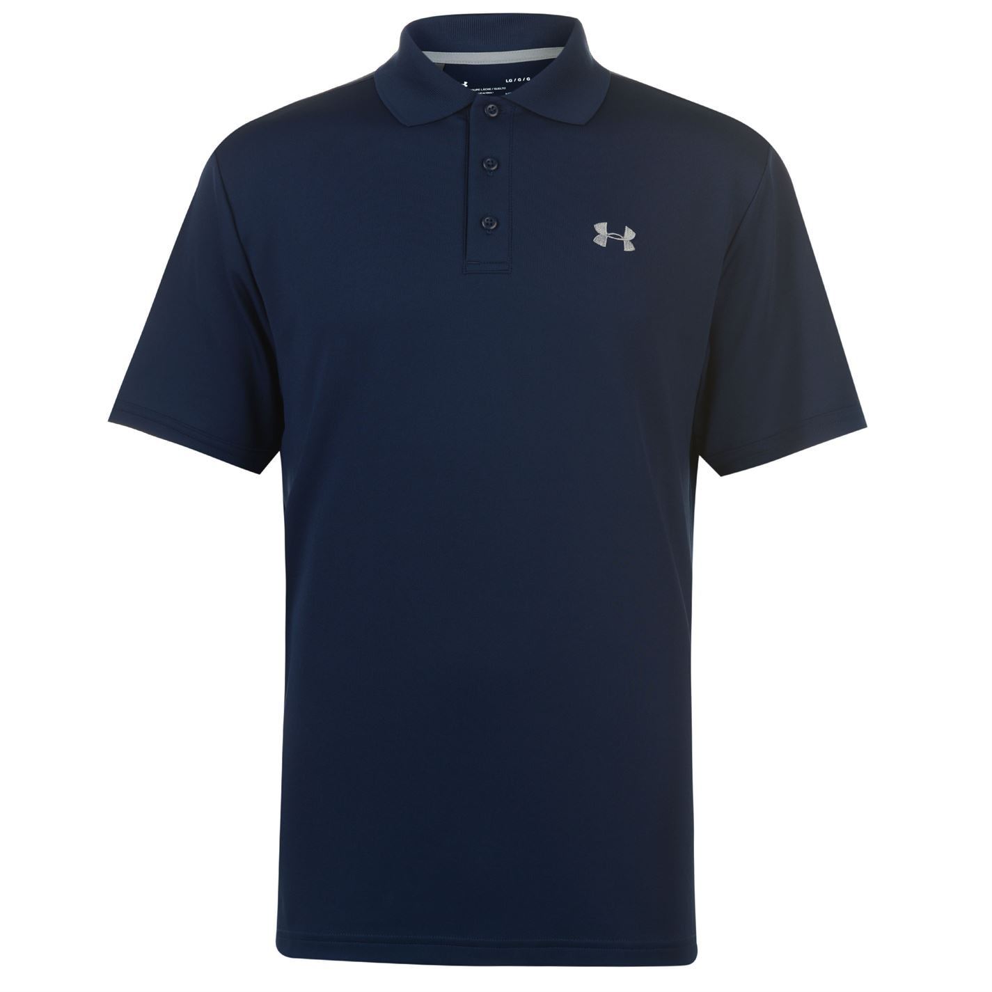 under armour blue golf shirt