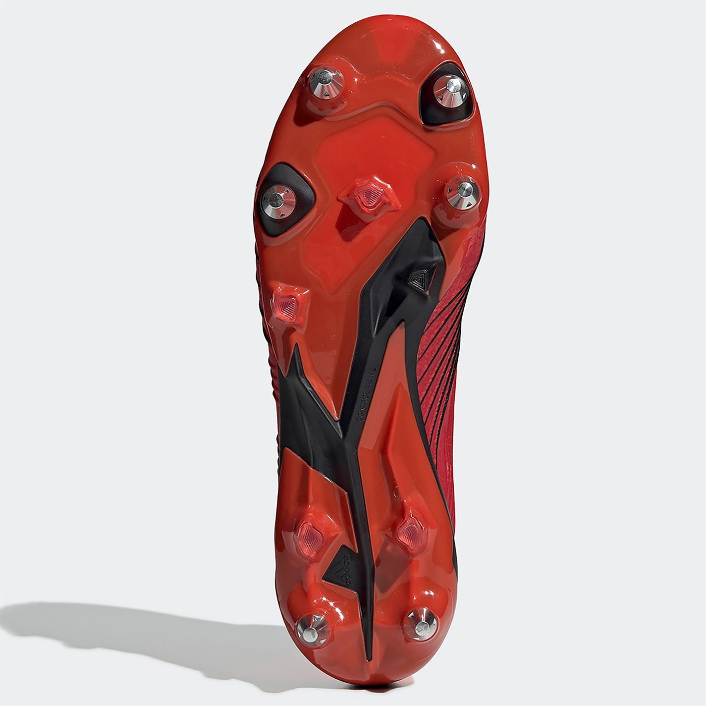 adidas Predator 19.1 SG Soft Ground Football Boots Mens Red Soccer Shoes Cleats | eBay