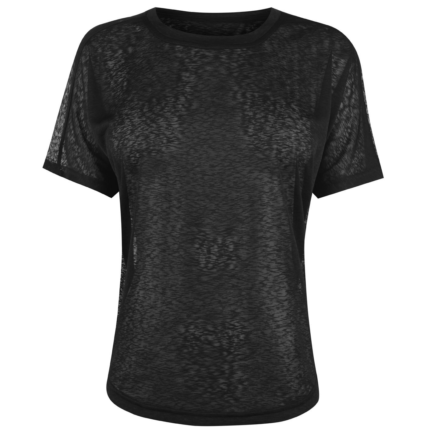 camiseta negra adidas mujer