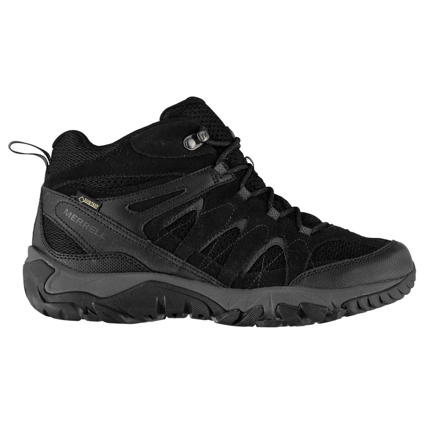 merrell outmost vent gore tex walking shoes mens
