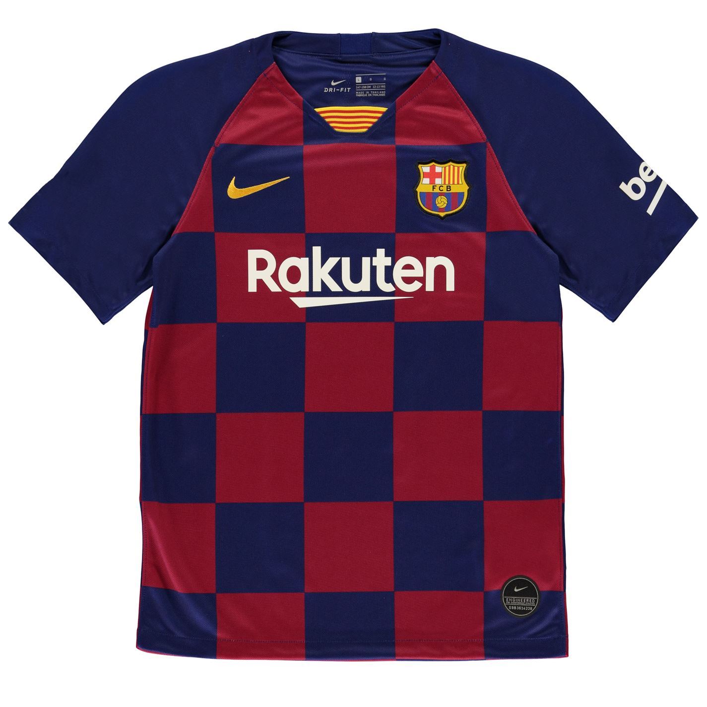 Nike Barcelona Home Shirt 2019 20 Juniors Royal Blue ...