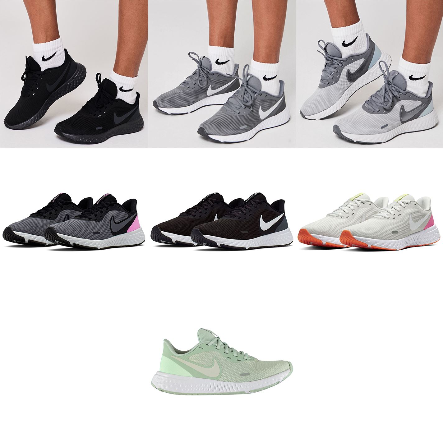 Nike Revolution 5 Womens Running Trainers Ladies Footwear Performance Shoes | eBay