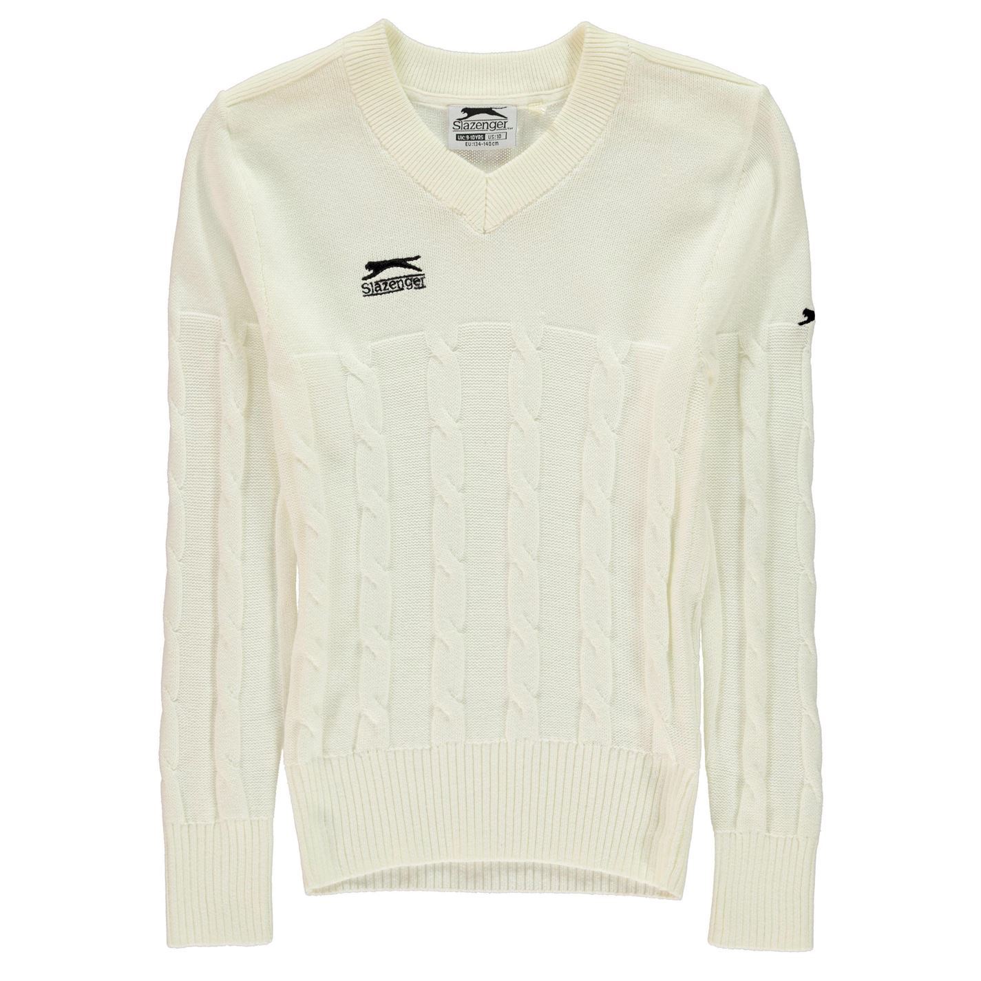 cricket white sweater
