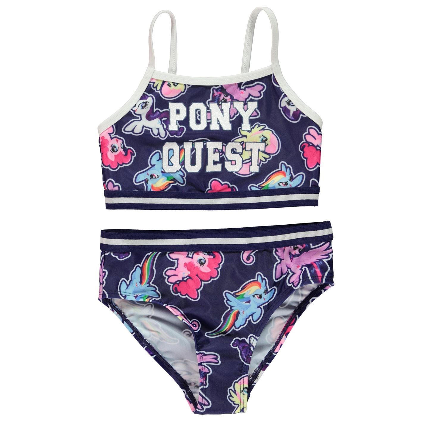 my little pony swimsuit infant girls pink multi swimming costume