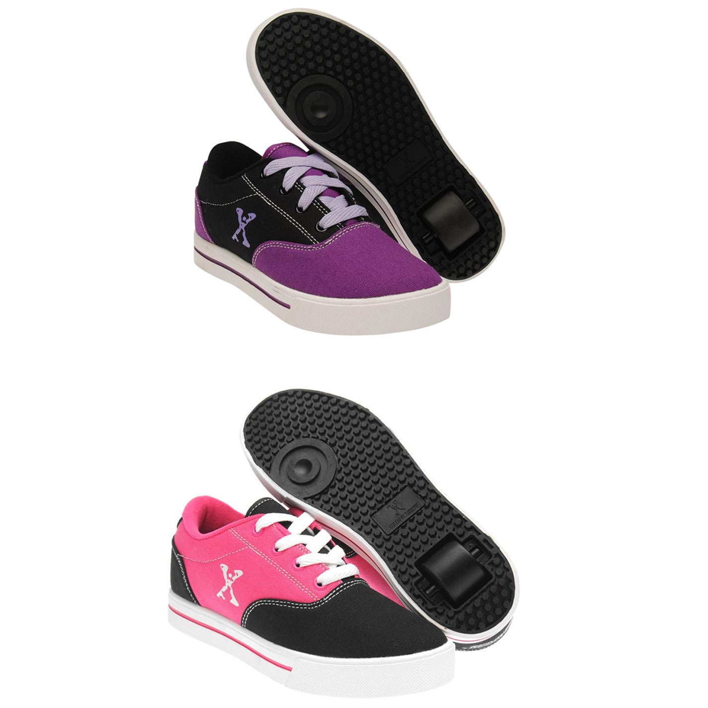 Sidewalk Sport Kids Girls Canvs Roller Shoes
