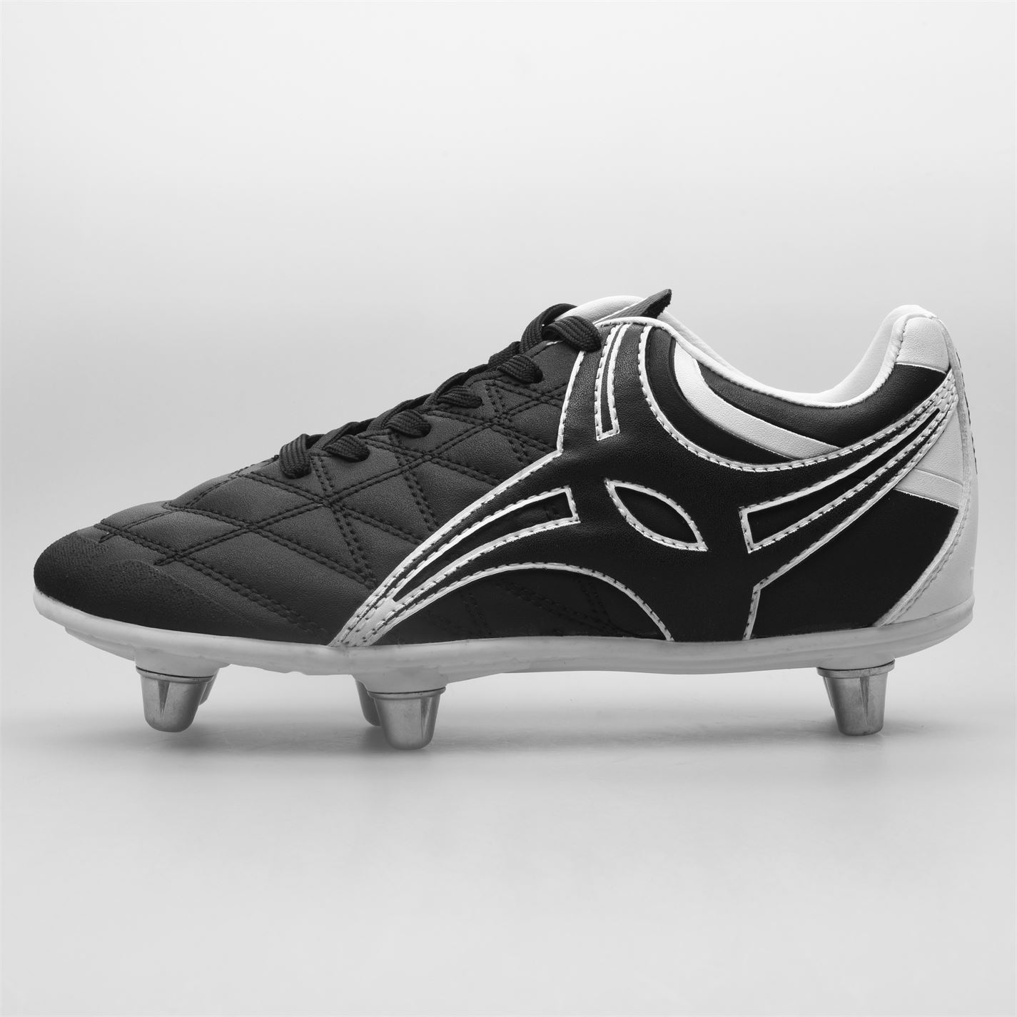 blue and white football cleats