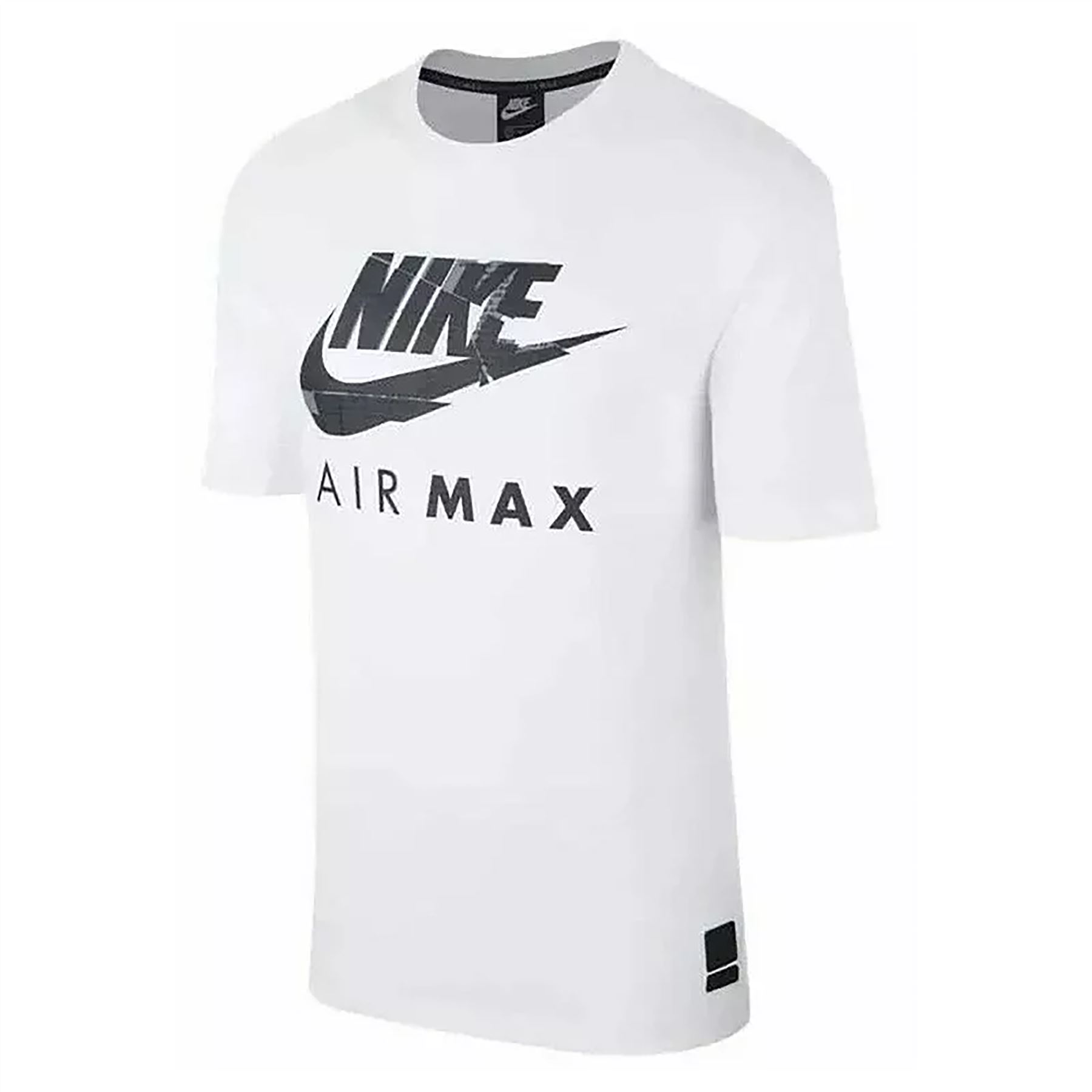 NIKE Air Max T-Shirt Mens Cotton Crew Neck Short Sleeve Shirt - Picture 9 of 9