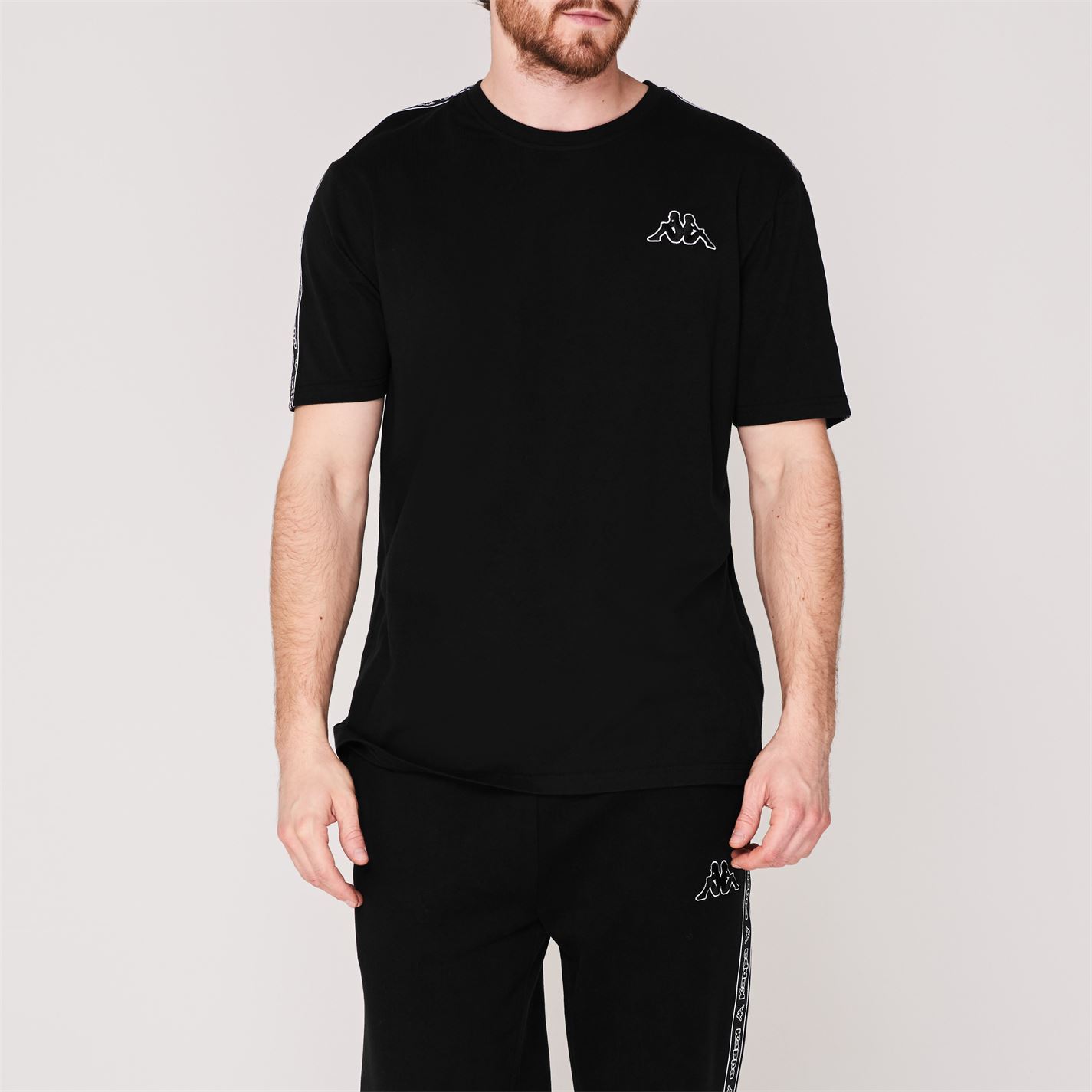 black kappa tee