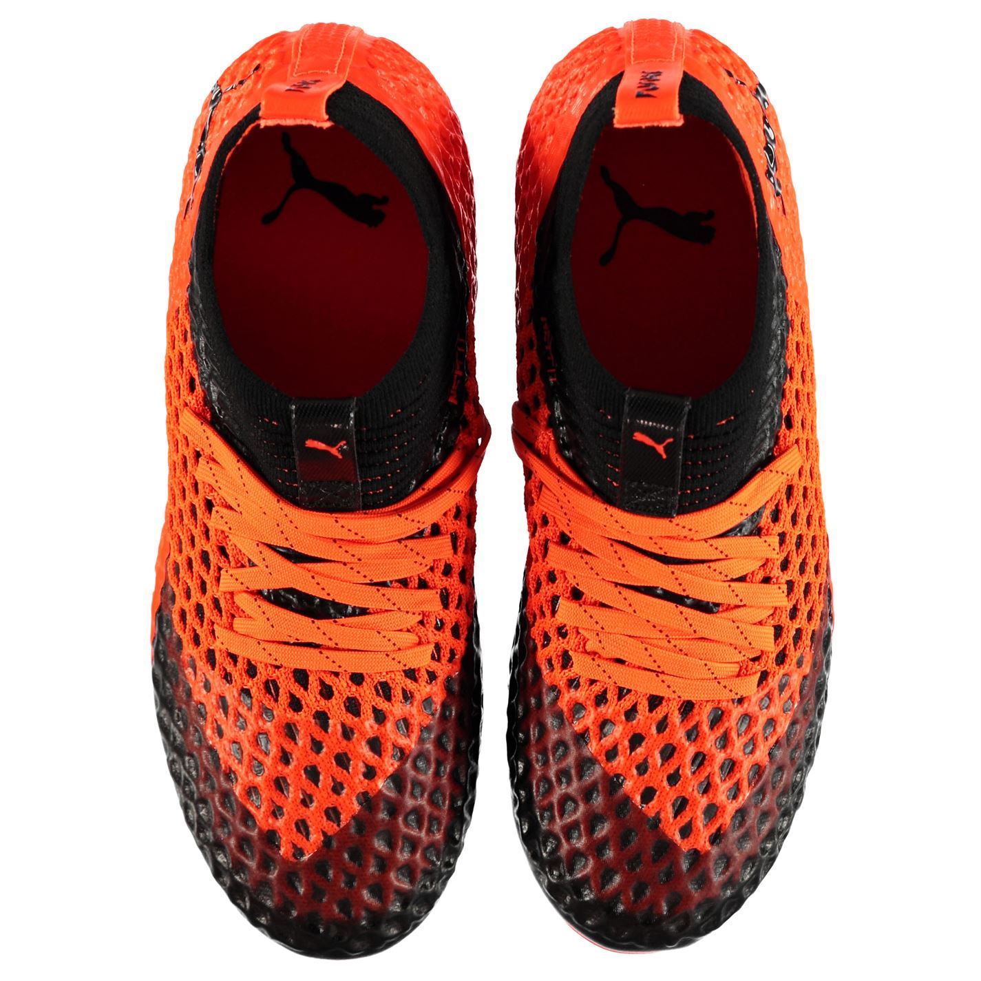 Puma One Lux FG - Black Puma Soccer Shoes