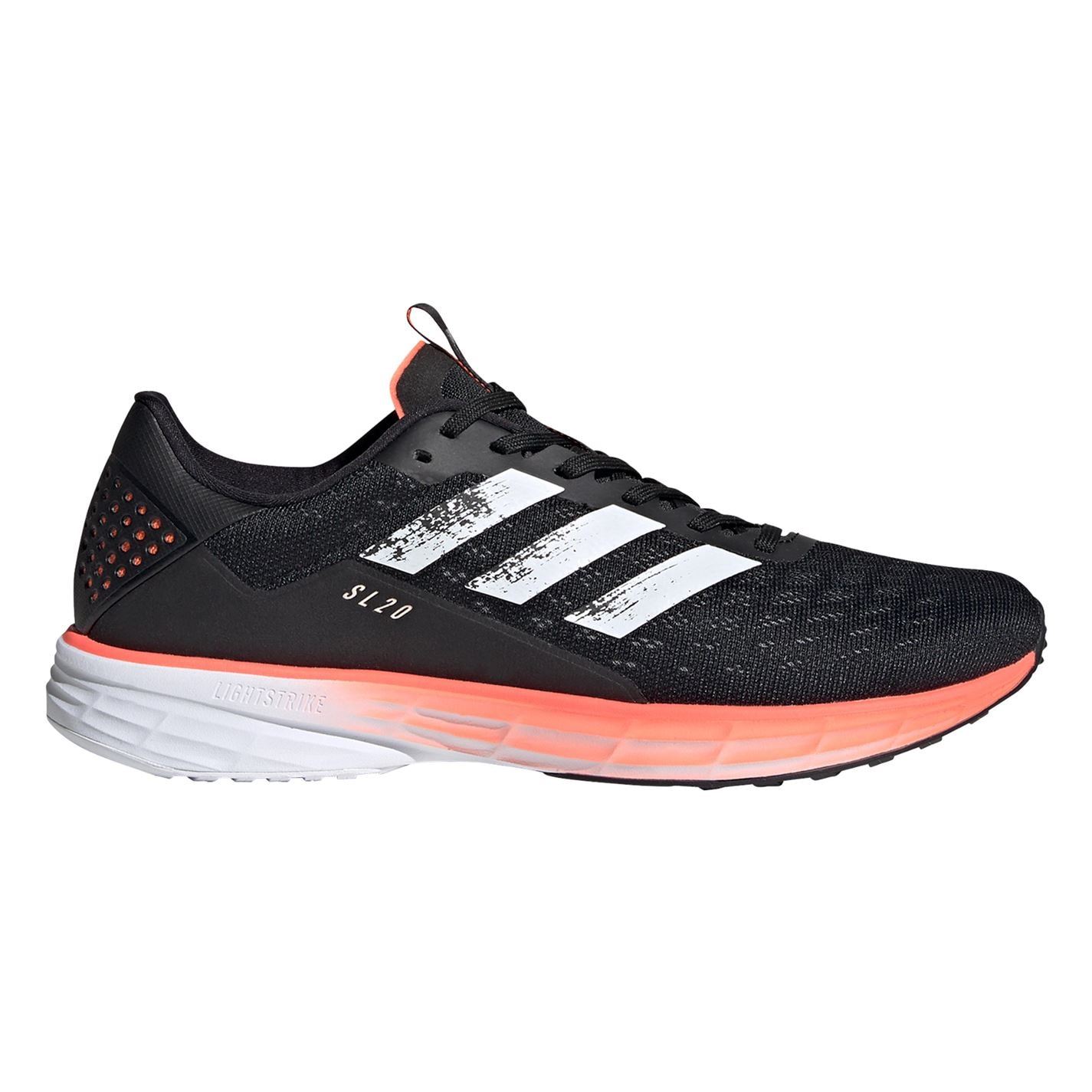 adidas SL 20 Running Trainers Mens Black Shoes Training