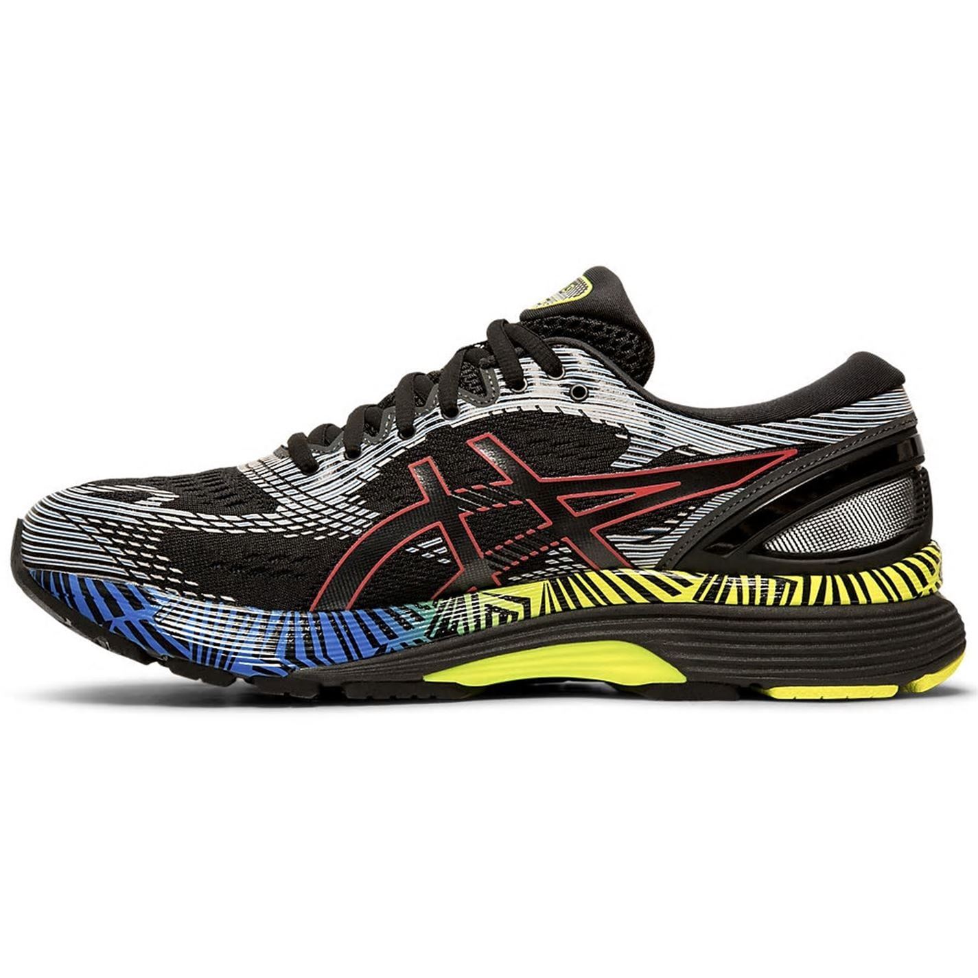 Detalles de Asics Gel Nimbus 21 Ls Zapatillas Running Hombre Negro/Azul Calzado Athleisure Detalles de Asics Gel Nimbus 21 Ls Zapatillas Running Hombre Negro/Azul Calzado Athleisure
