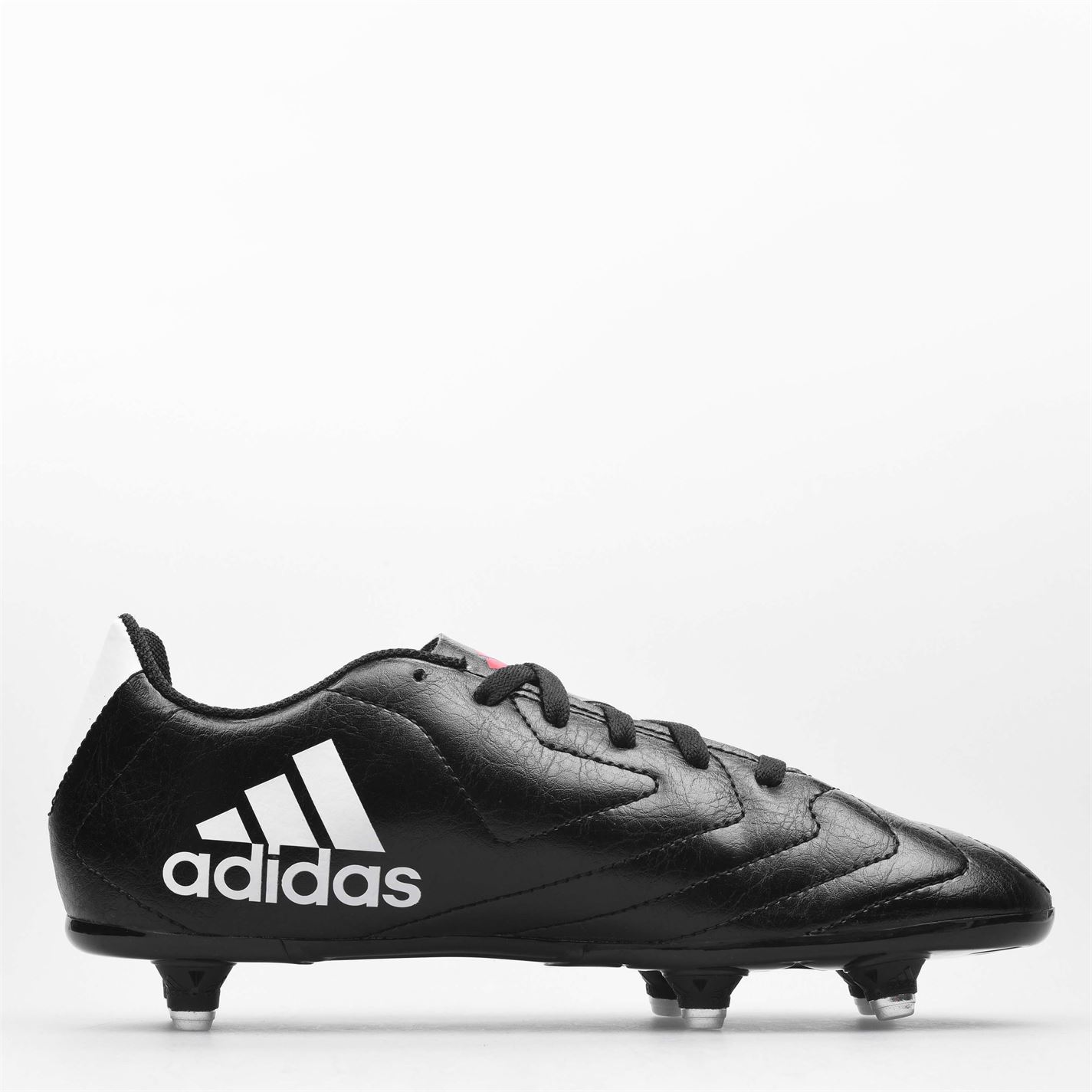 adidas Goletto SG Soft Ground Football Boots Junior Boys Black/White Soccer | eBay