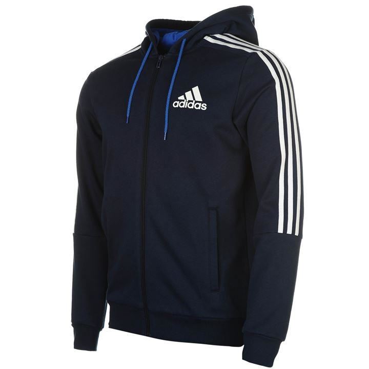 Details about adidas 3 Stripe Full Zip Hoody Mens Navy/White Hoodie Jacket Top Sportswear Details about adidas 3 Stripe Full Zip Hoody Mens Navy/White Hoodie Jacket Top Sportswear