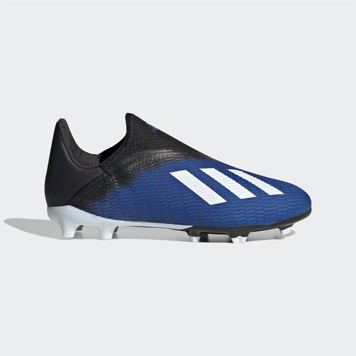 adidas X 19.3 Laceless Child FG Firm Ground Football Boots Boys Soccer Shoes | eBay