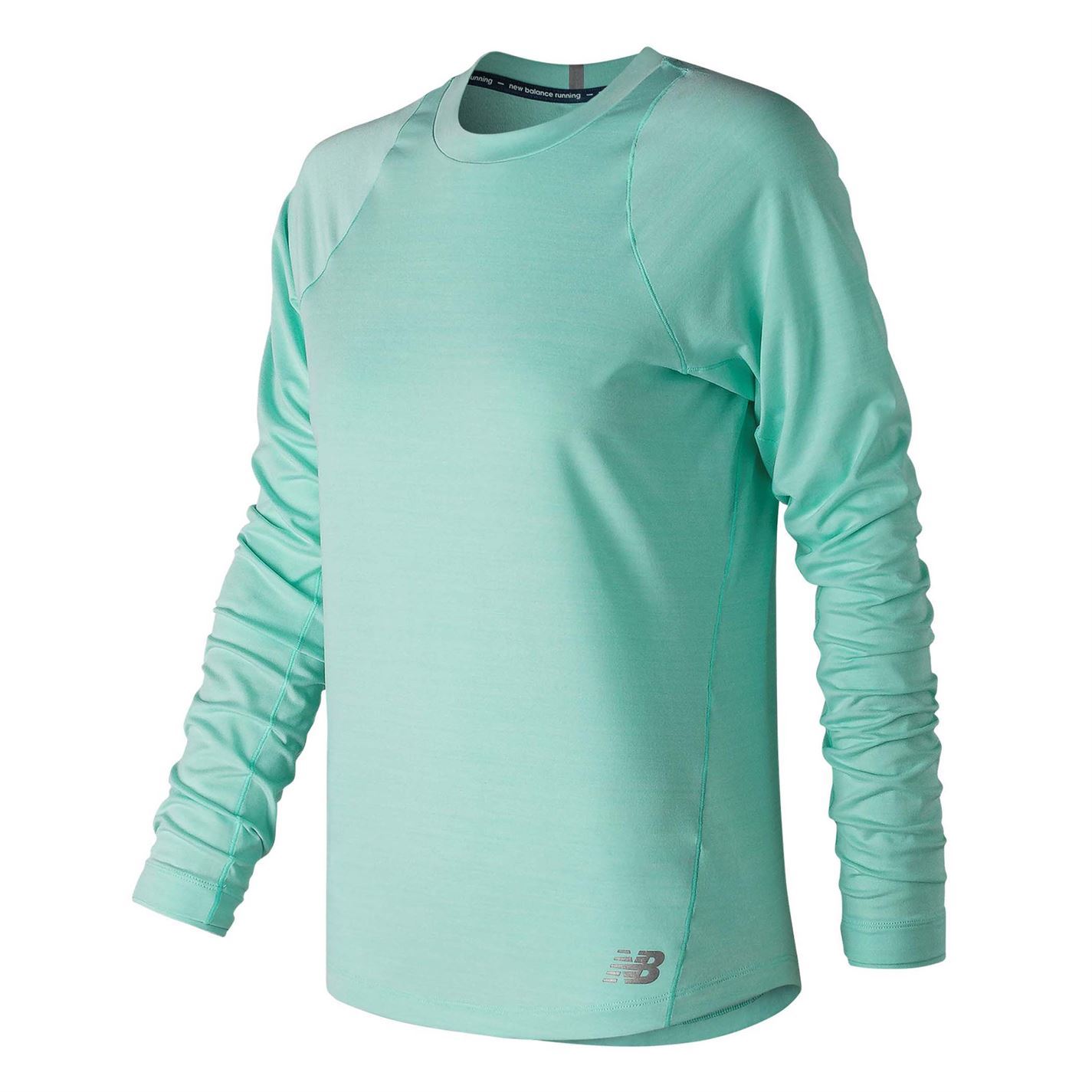 New Balance Running Seasonless LS TShirt Womens Jog Top Tee Shirt
