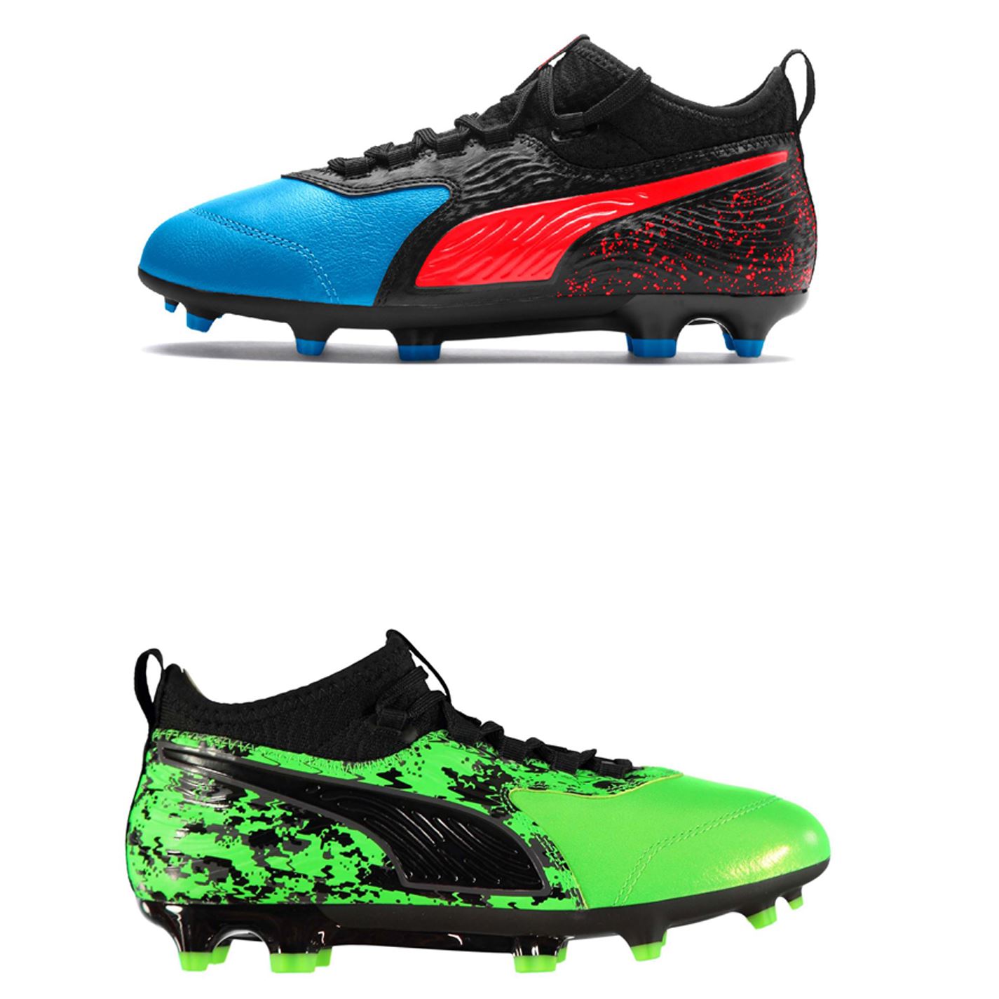 Puma Da Uomo One 19.3 FG//AG Scarpe Da Calcio Borchie Scarpe Da Ginnastica Scarpe Sportive Nero